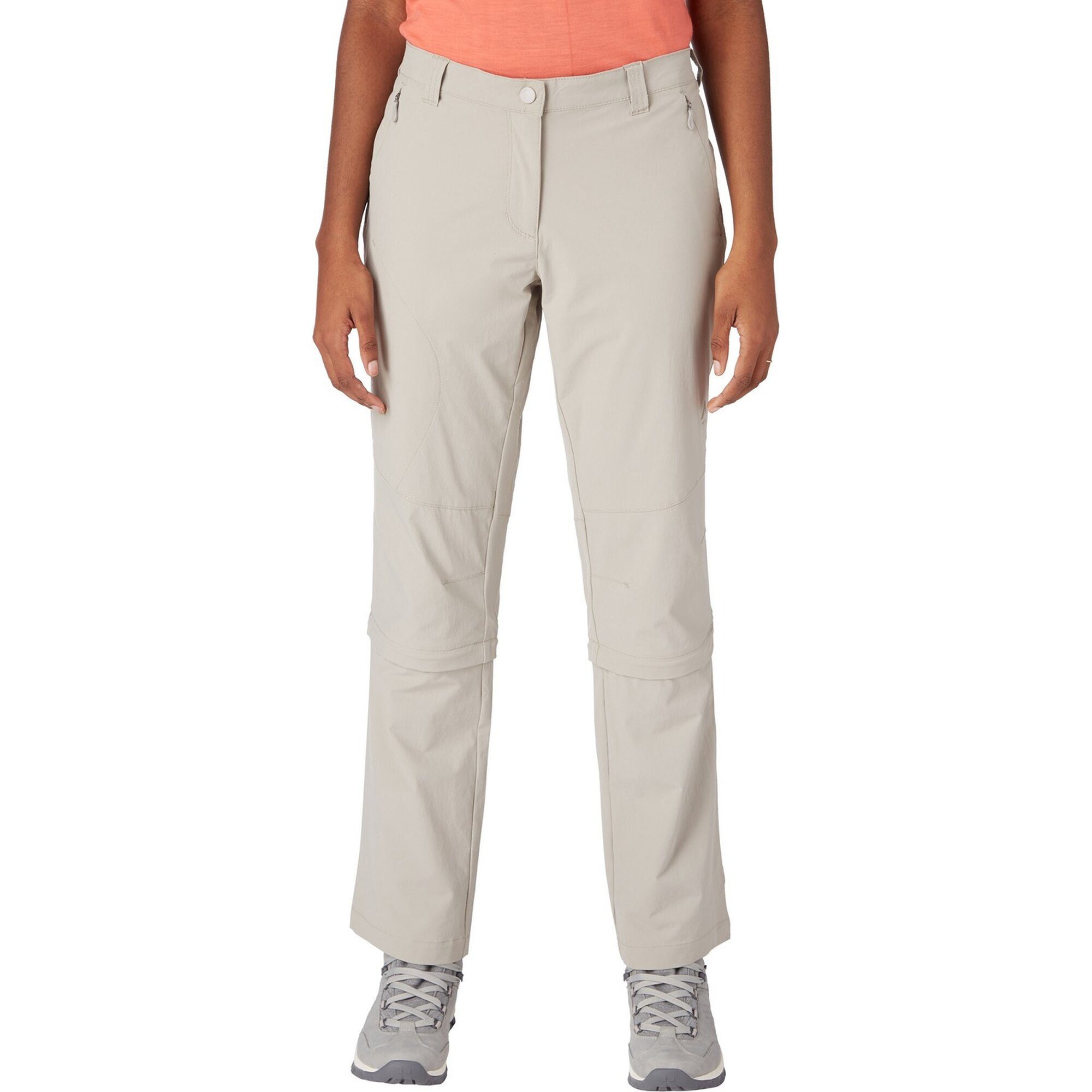 McKINLEY Trainingshose Da.-Abzipphose Mandorak II W sht GREY