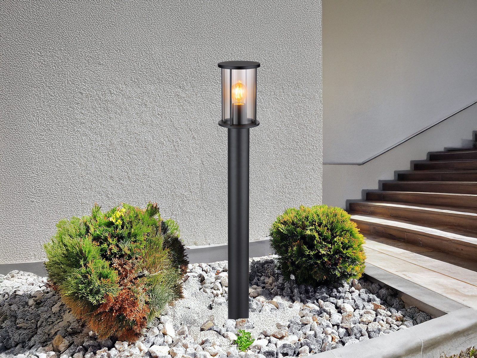 GLOBO LIGHTING LED Pollerleuchte, LED wechselbar, günstig online kaufen