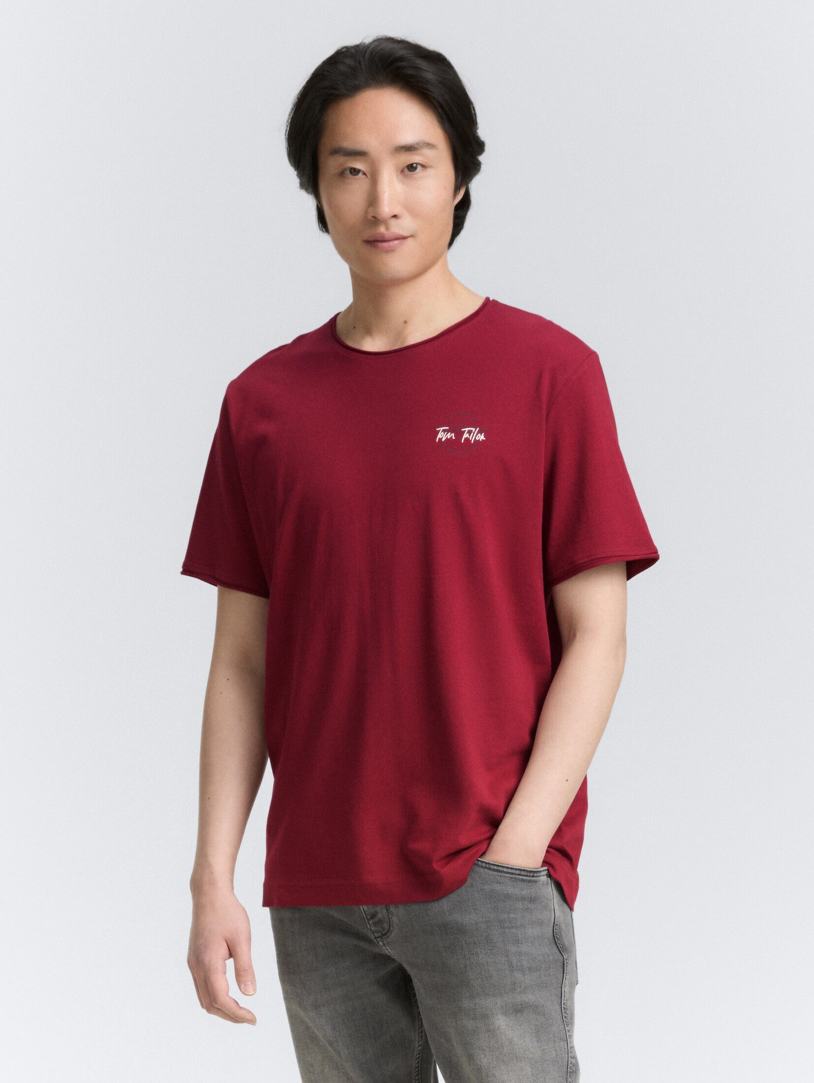 TOM TAILOR T-Shirt T-Shirt mit Print günstig online kaufen
