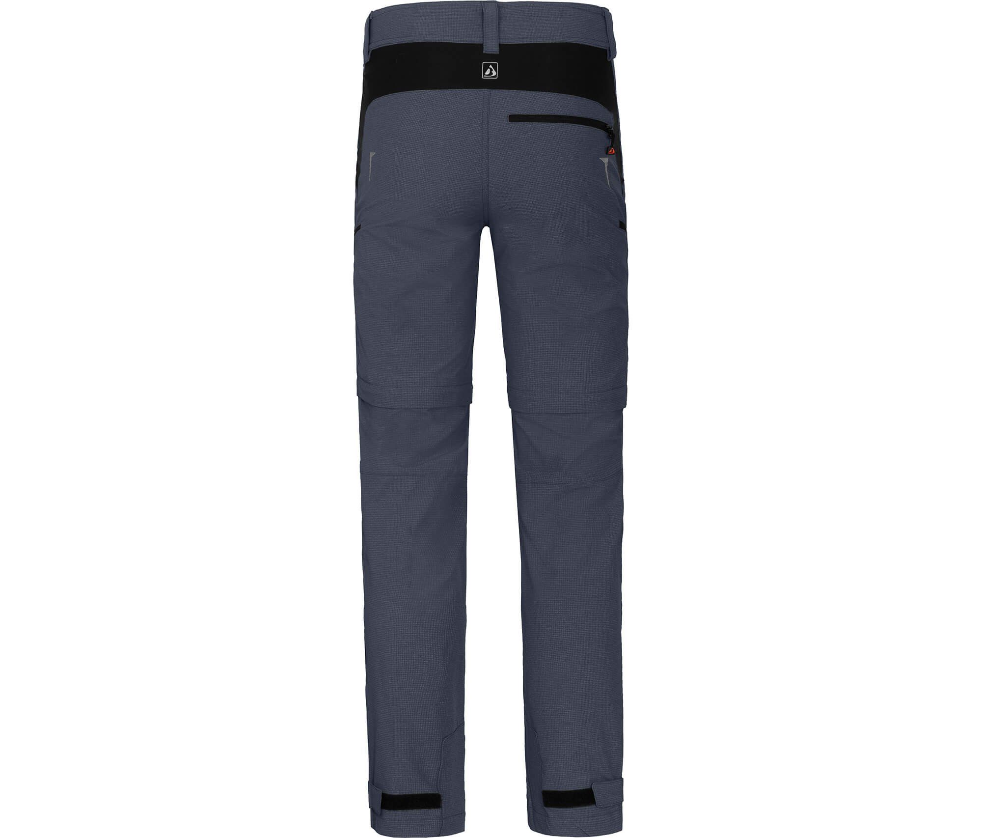 Bergson Fahrradhose PORVOO Zipp-Off Herren 2in1 Zipp-Off Radhose (mit gepolsterter Innenhose), robust, el