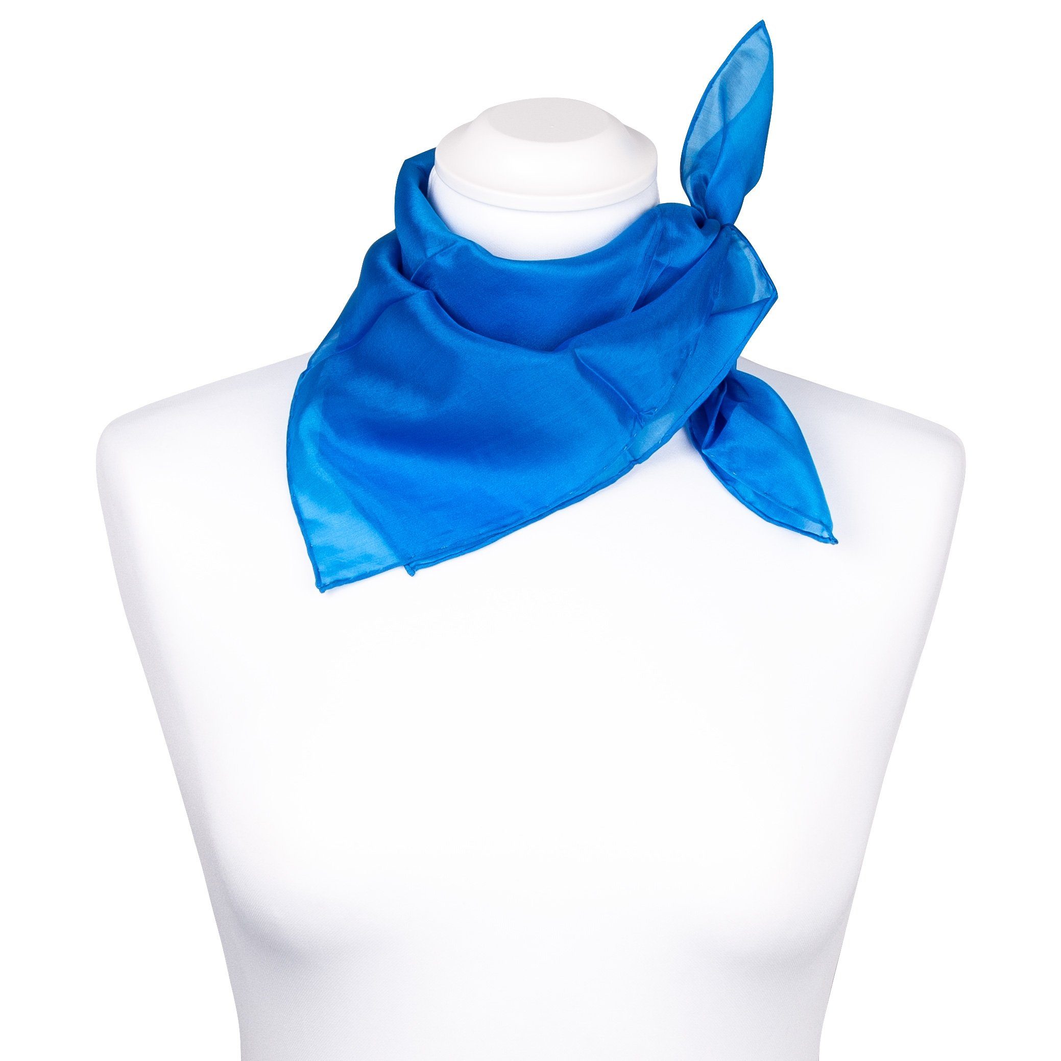 Nickituch Nickituch Halstuch Brillantblau