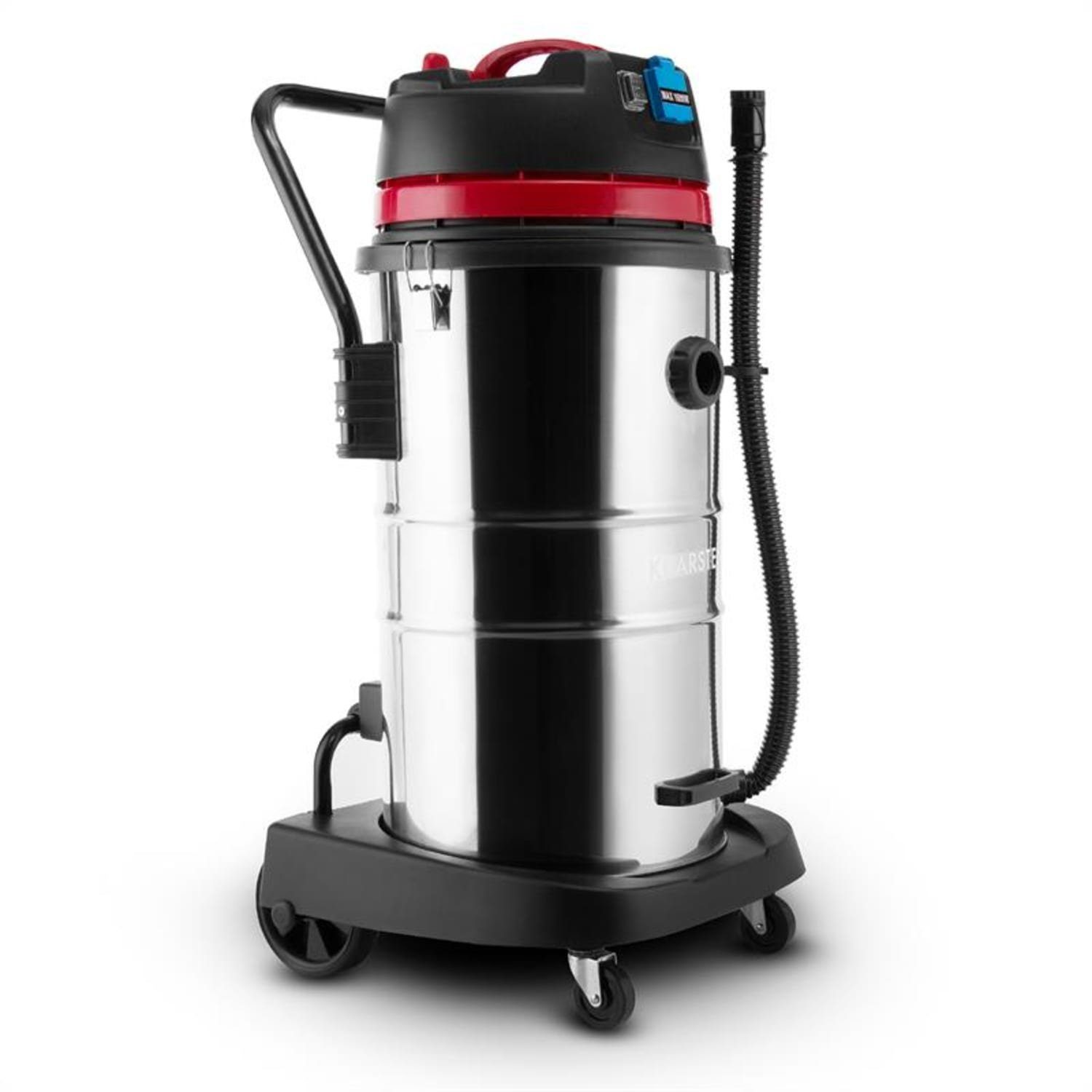 Klarstein Nass-Trocken-Sauger Reinraum Industriesauger, 2000 W, Trocken Nasssauger Industriestaubsauger beutellos Saugwischer Sauger