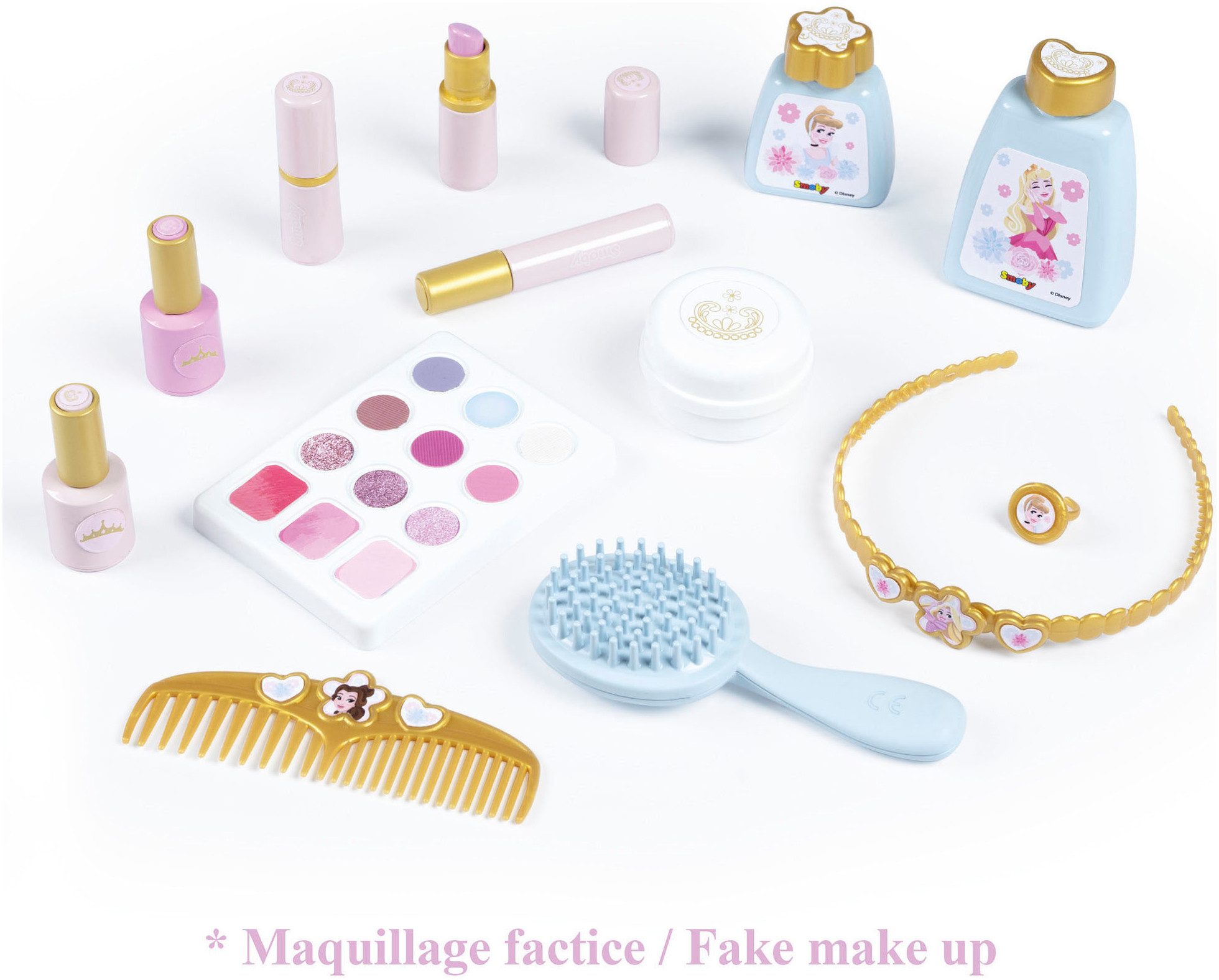 Smoby Kreativset Disney Princess, Kosmetikkoffer, Made in Europe