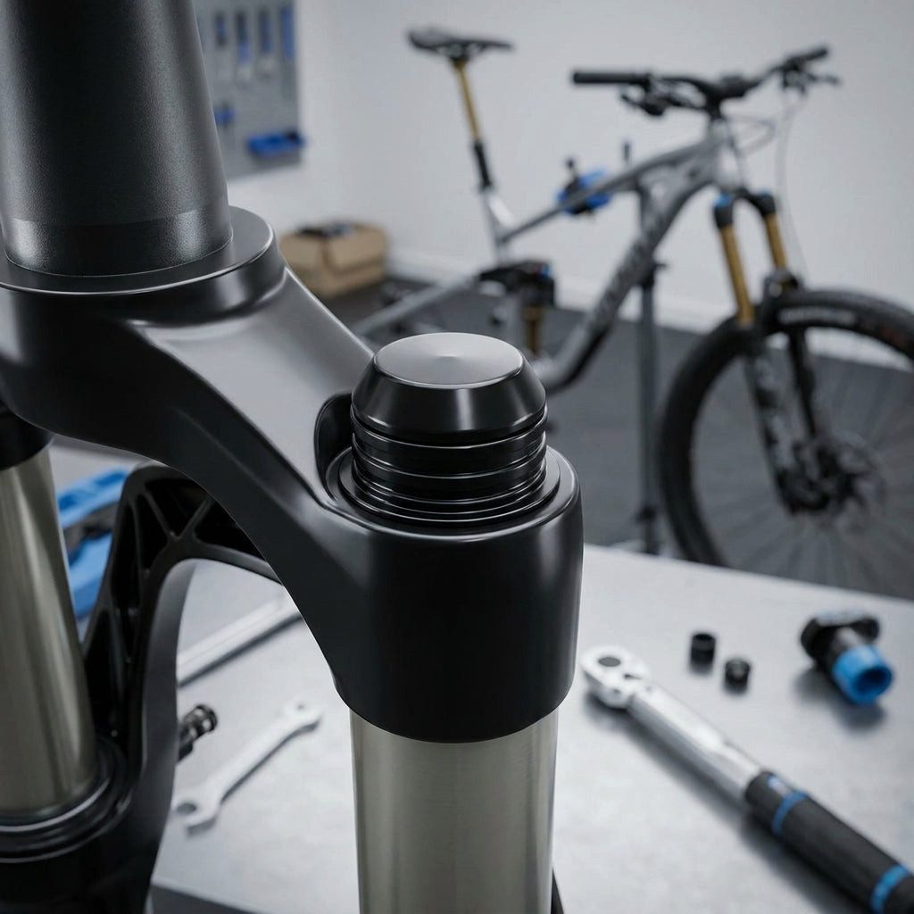 SR Suntour Federgabel Luftkolbenkappe SR-Suntour mit X-Seal-Dichtung