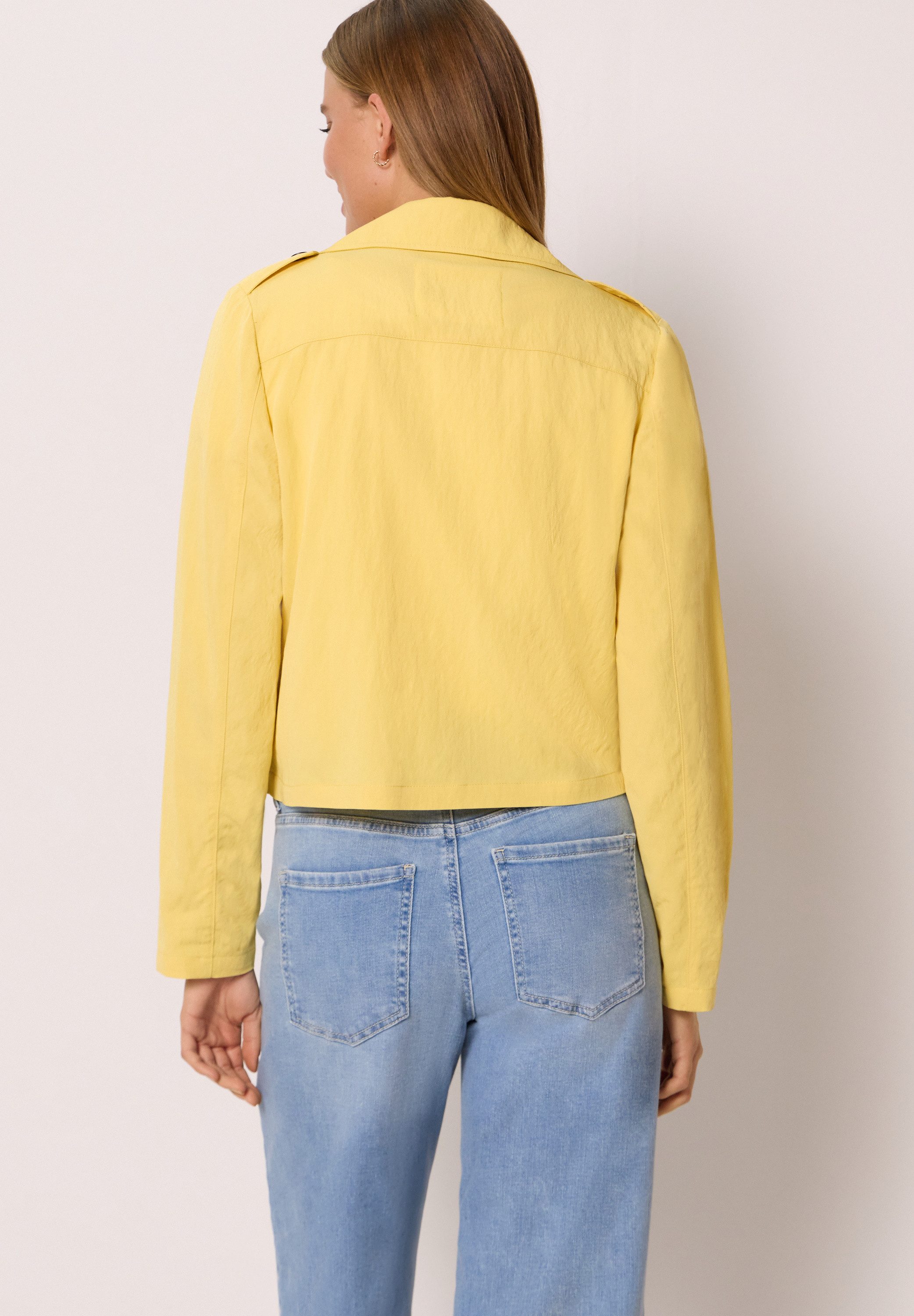 STREET ONE STUDIO Blouson aus softem Materialmix