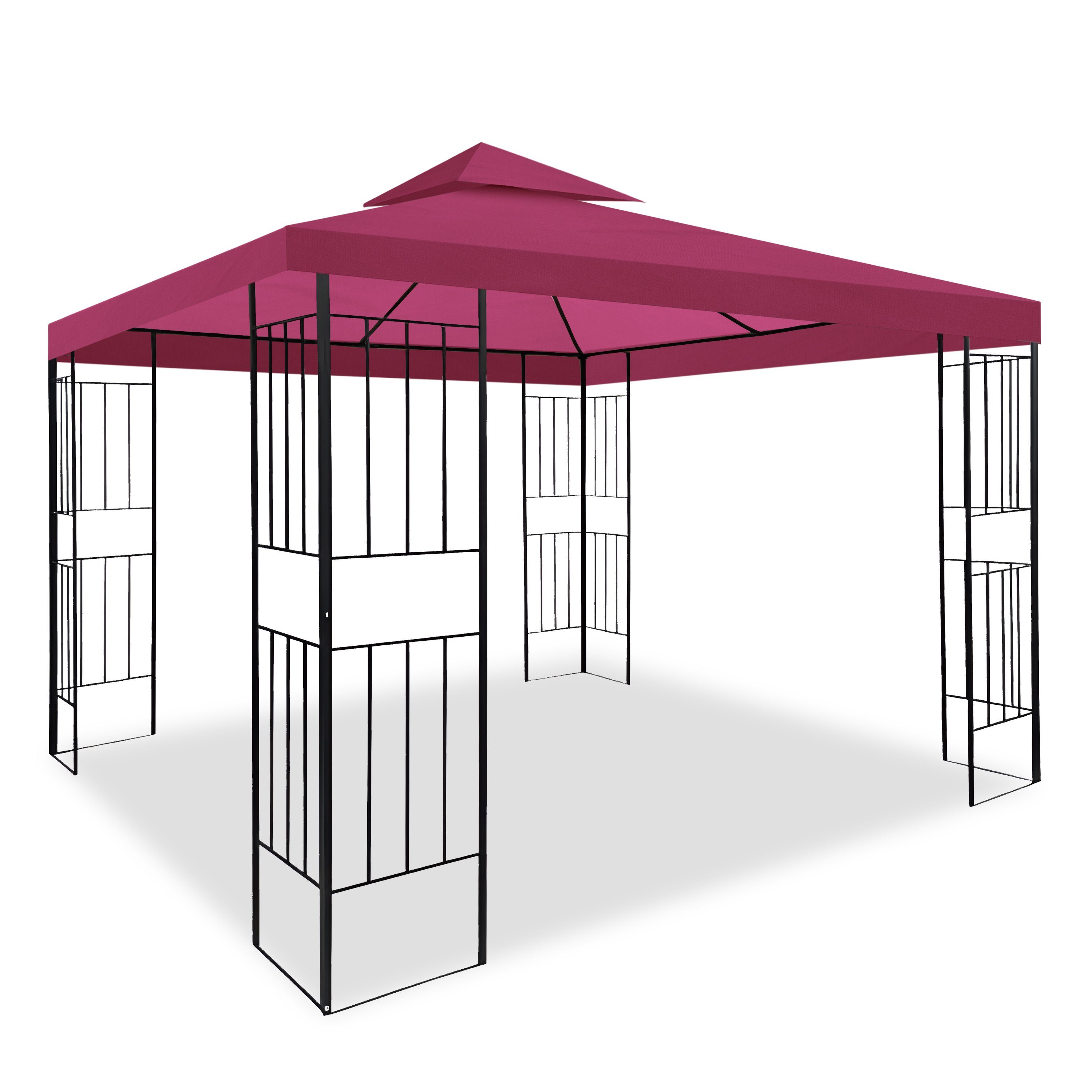 habeig Pavillon Pavilon Wasserdicht Borneo 3x3m inkl. Dach Festzelt Partyzelt