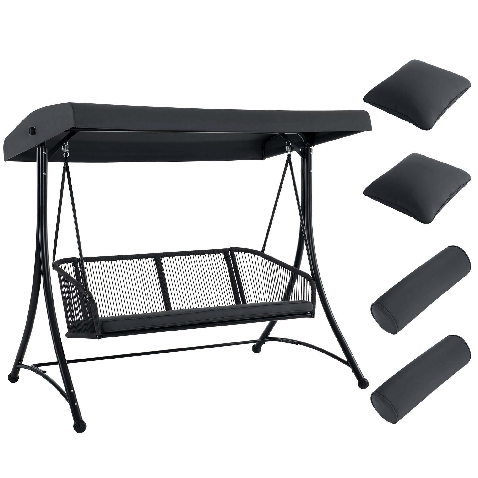 Hollywoodschaukel M MCombo 3-Sitzer Hollywoodschaukel, Gartenschaukel 8026