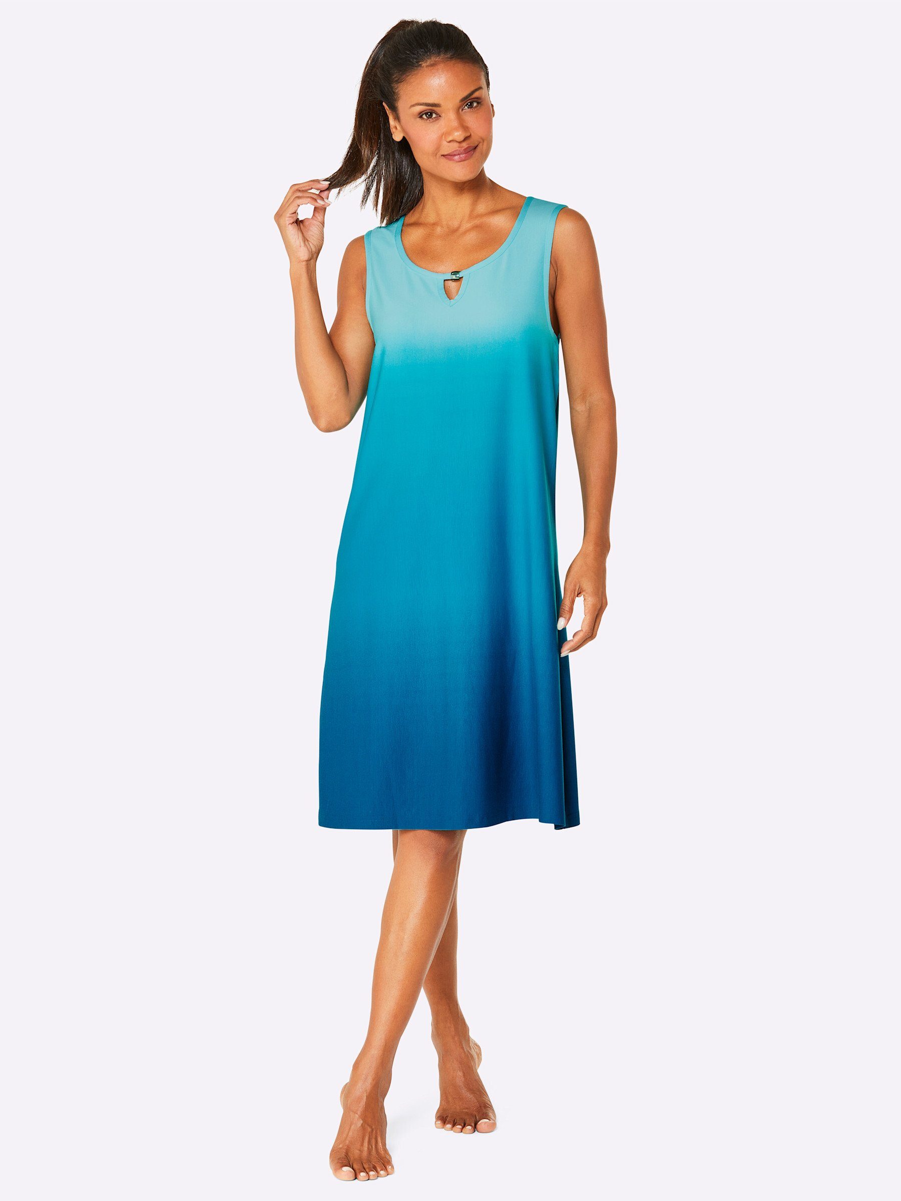 Witt Strandkleid Sommerkleid Ärmellos