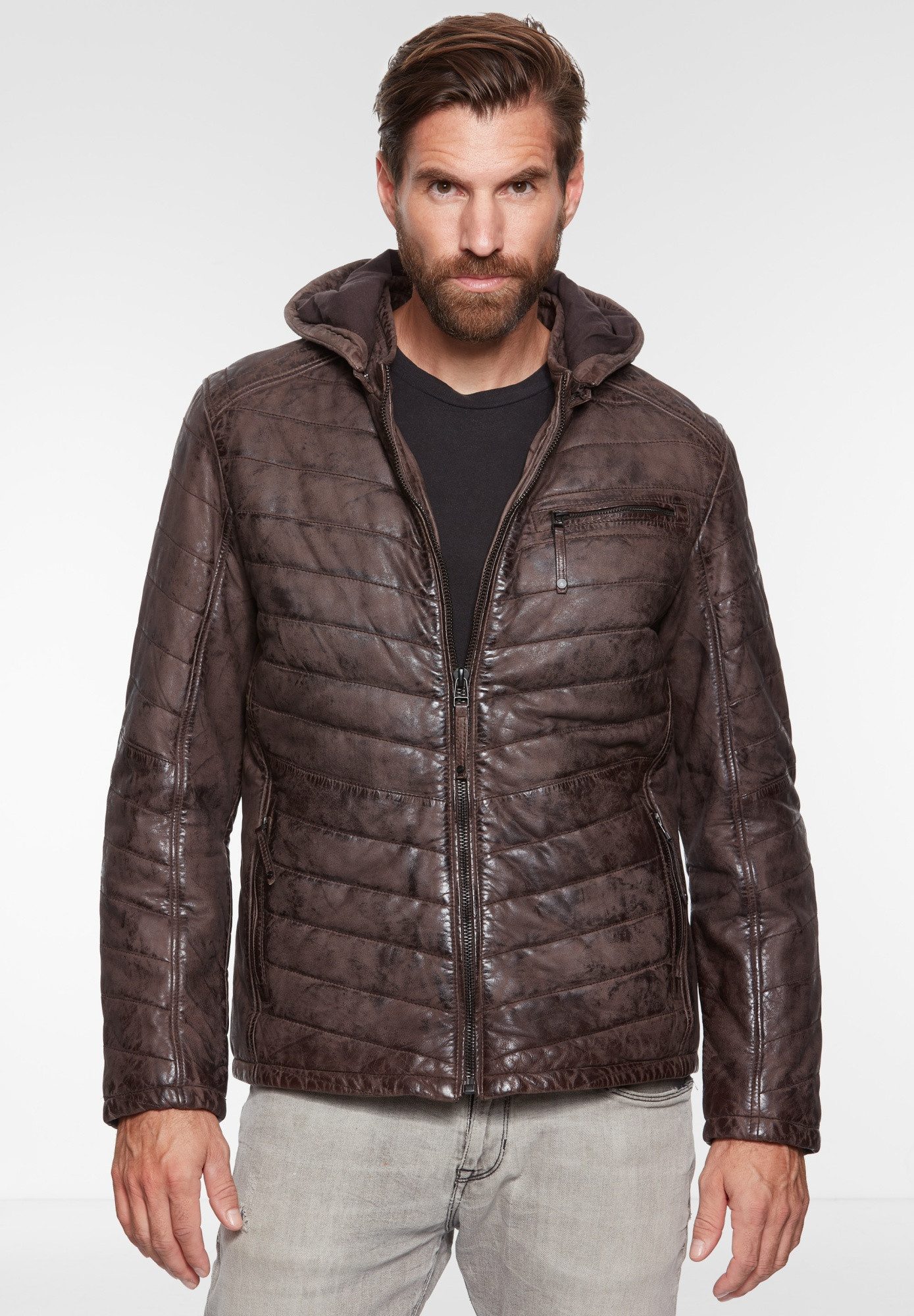 Jilani Lederjacke Simon-2 #KJ Jilani - günstig online kaufen