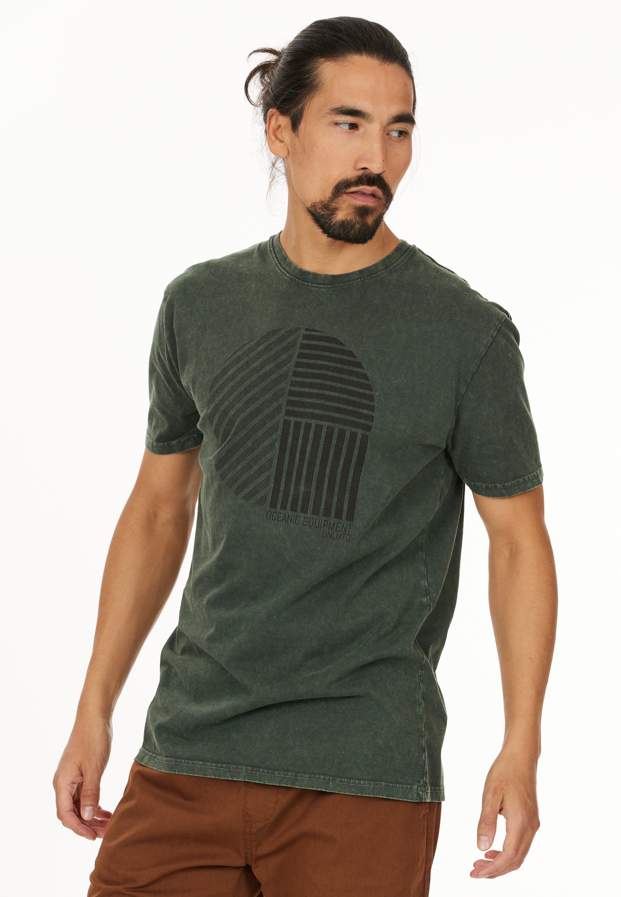 CRUZ T-Shirt Russel mit atmungsaktiver Funktion grün