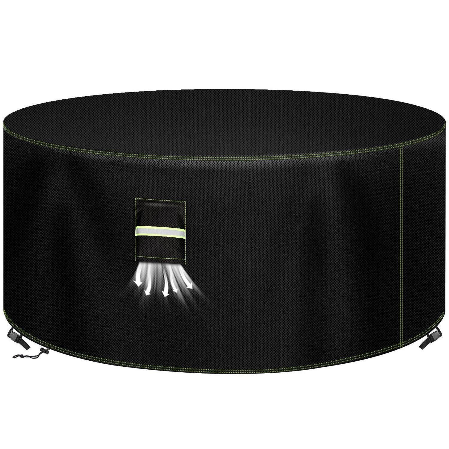 LuxusKollektion Gartenmöbel-Schutzhülle Gartenmöbel Abdeckung Ø130x71cm
