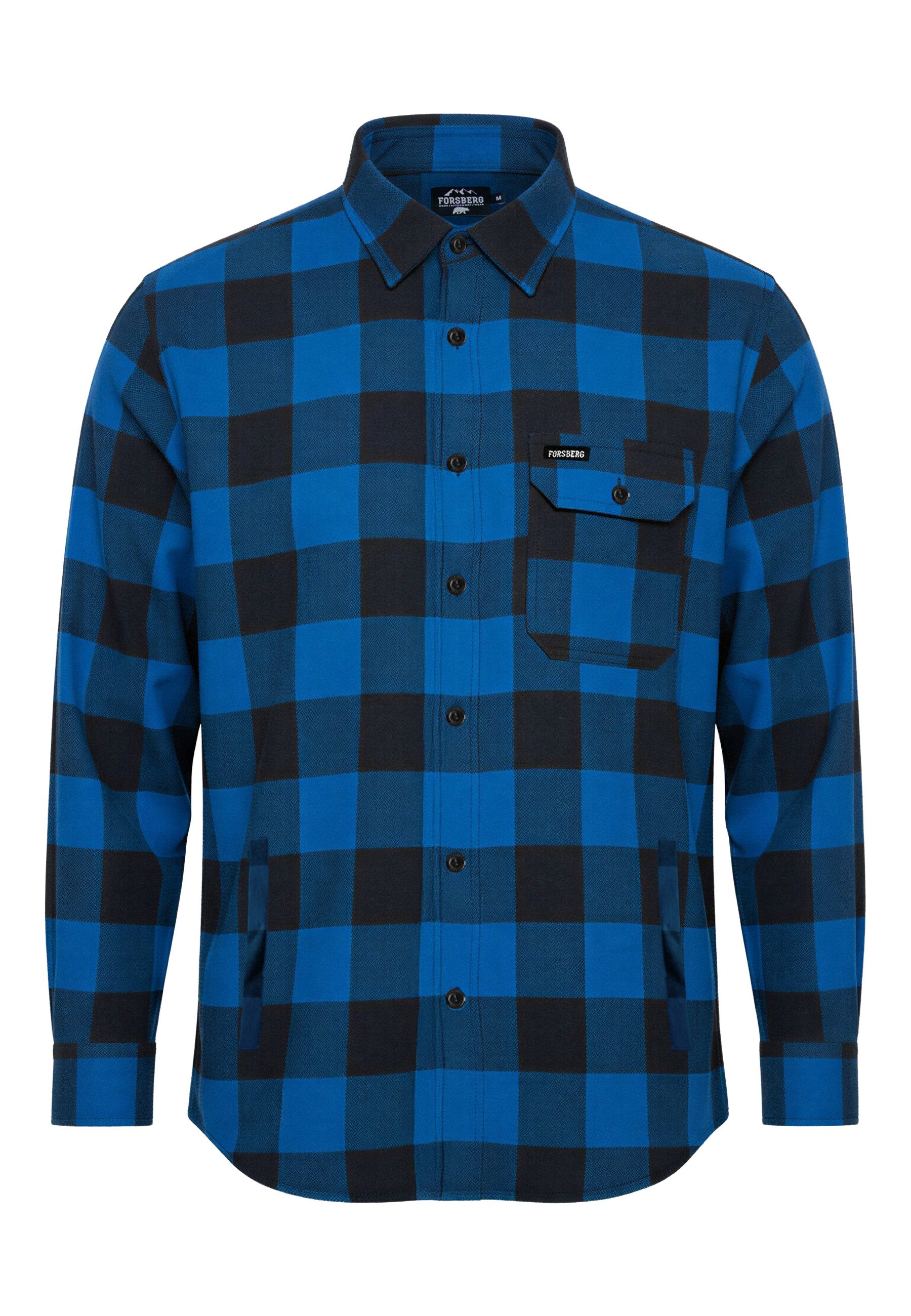 FORSBERG Langarmhemd Brisason leichtes Flanellhemd günstig online kaufen