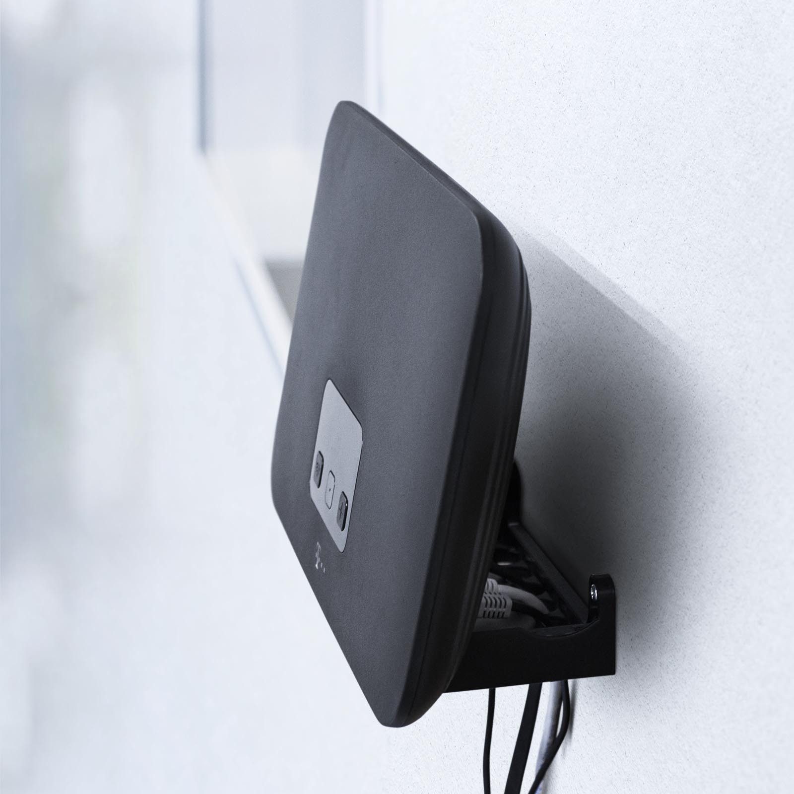Mobilefox Wandhalterung Wandhalterung passend für Telekom Speedport Smart 4 Router WLAN – Bild 2 von 5