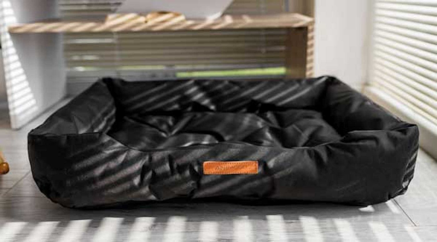 Thumbnail - Animood Tierbett Milo, Velour / Cordura 100% Polyester, 61x76x15cm Farbe wählbar, nur für den Innenbereich, waschbar bei...