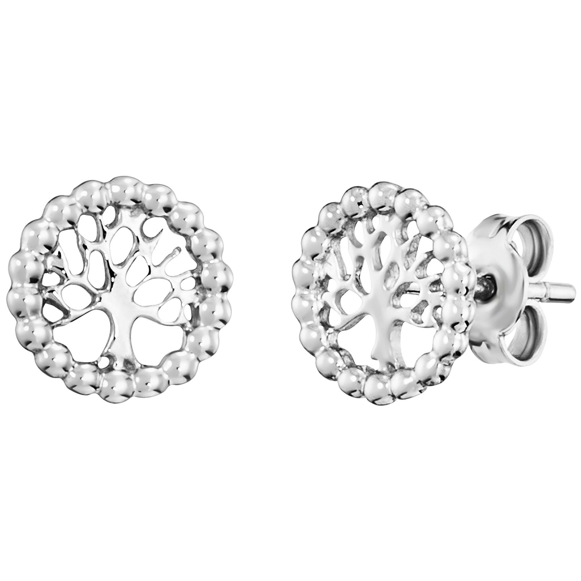 Julie Julsen Paar Ohrstecker 925/- Sterling Silber rhodiniert
