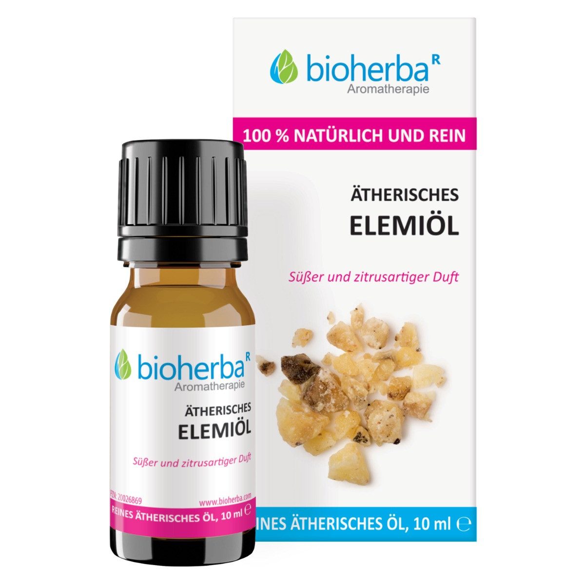 BIOHERBA R Pflege-Set Bioherba Ätherisches reines Elemiöl 10 ml