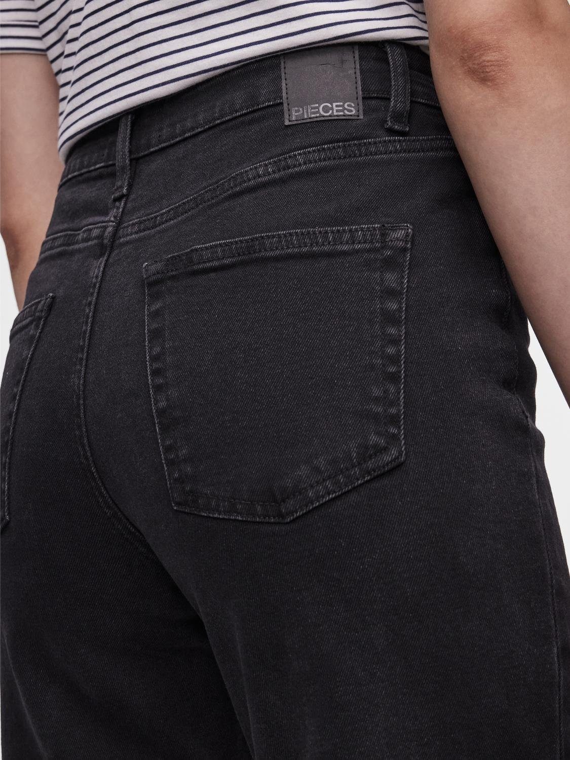 pieces Straight-Jeans PCKELLY HW STRAIGHT JEANS BL102 NOOS BC
