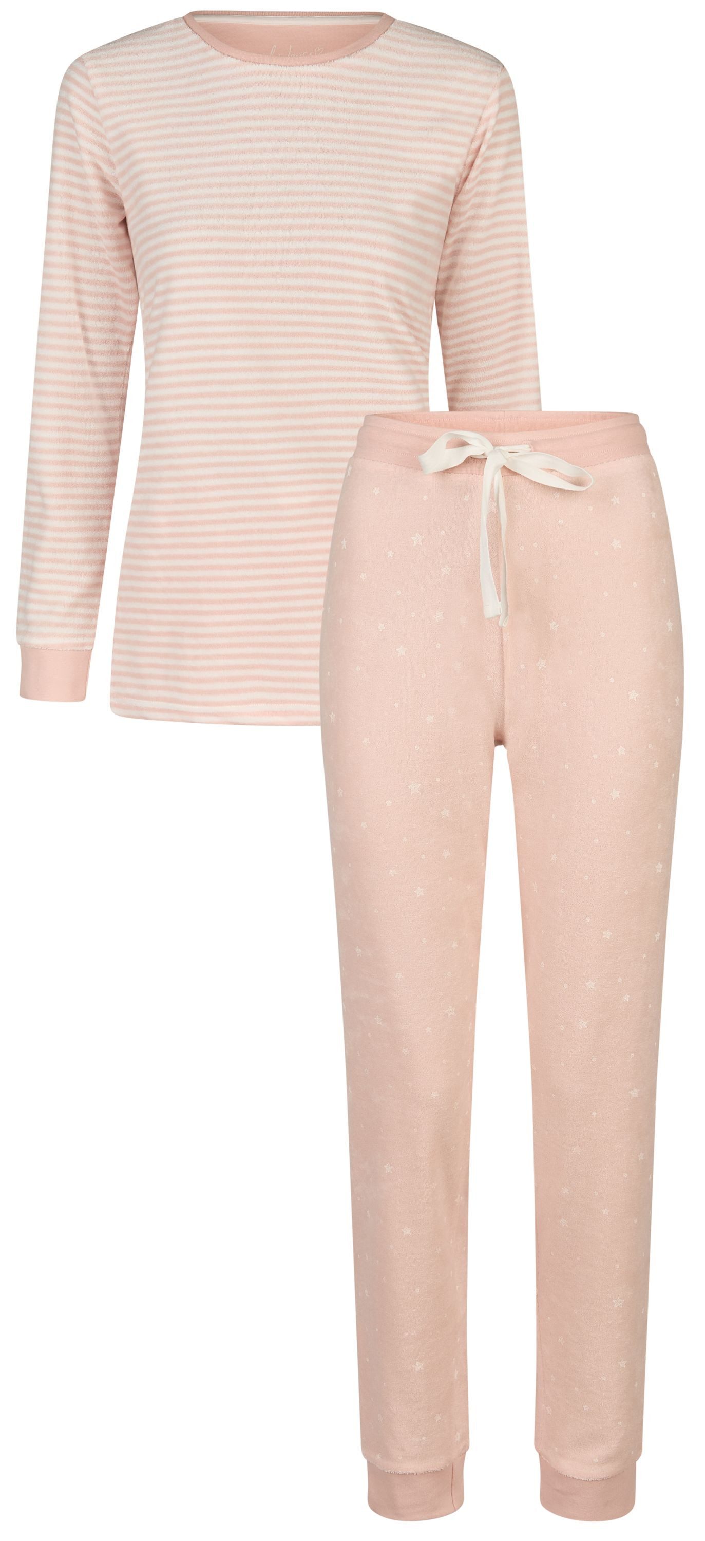 By Louise Schlafanzug Snow Queen (Set, 2 tlg., 2-teilig) Damen Pyjama lang günstig online kaufen