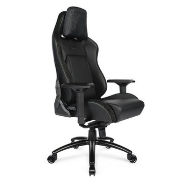 L33T Gaming-Stuhl E-Sport Pro Comfort Gaming Bürostuhl Racing Stuhl (kein Set), neigbar, höhenverstellbar, belastbar bis 145kg