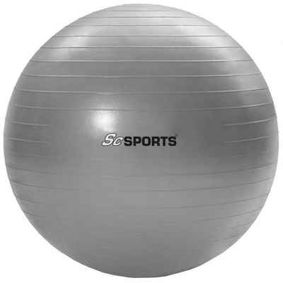 ScSPORTS® Gymnastikball Fitnessball Sitzball Gymnastikball mit Pumpe 65 cm Yogaball Pilates