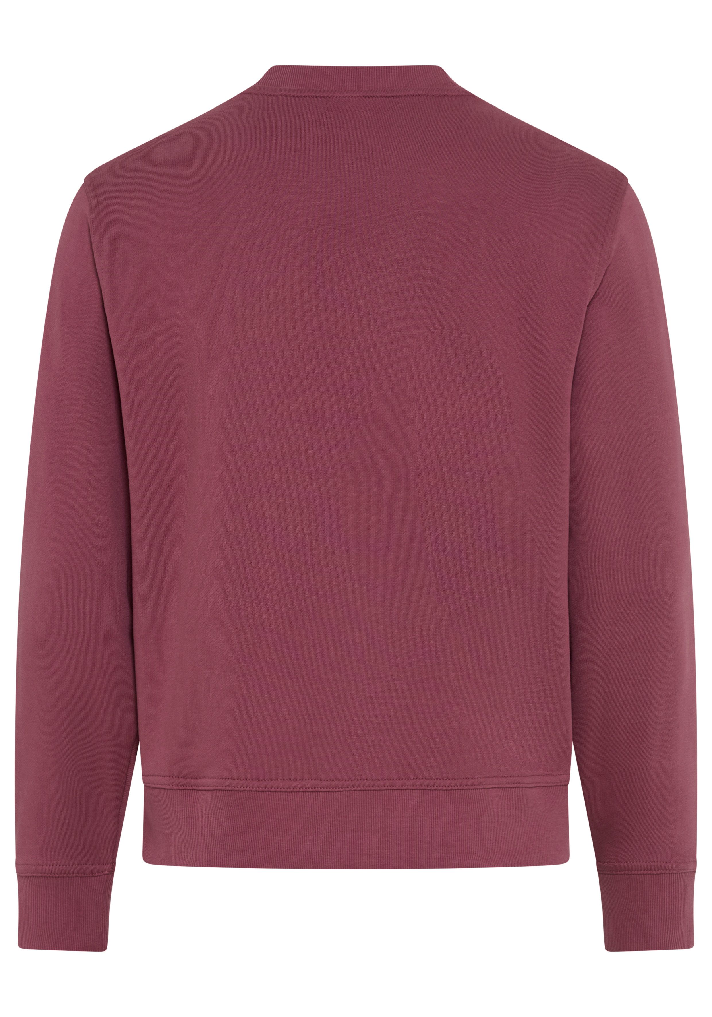 BOSS ORANGE Sweatshirt Rundhalsausschnitt, Relaxed Fit, große Logo-Stickerei
