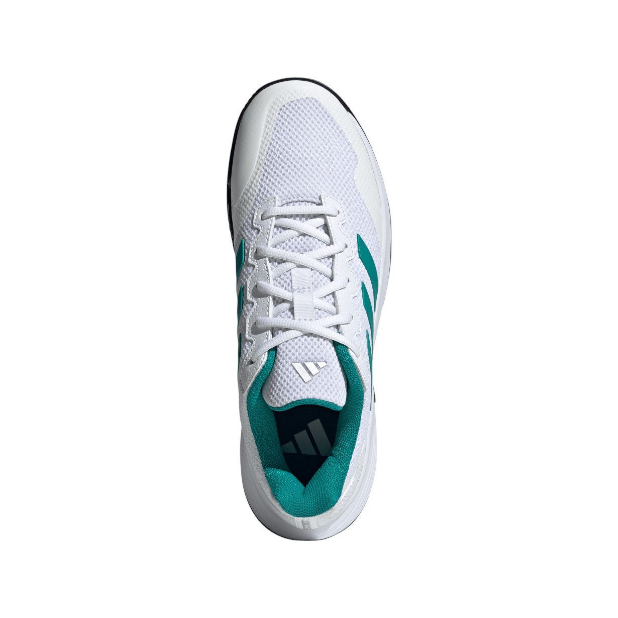 adidas Performance GameCourt 2 Allcourt weiss/tealgrün/schwarz Herren Tennisschuh