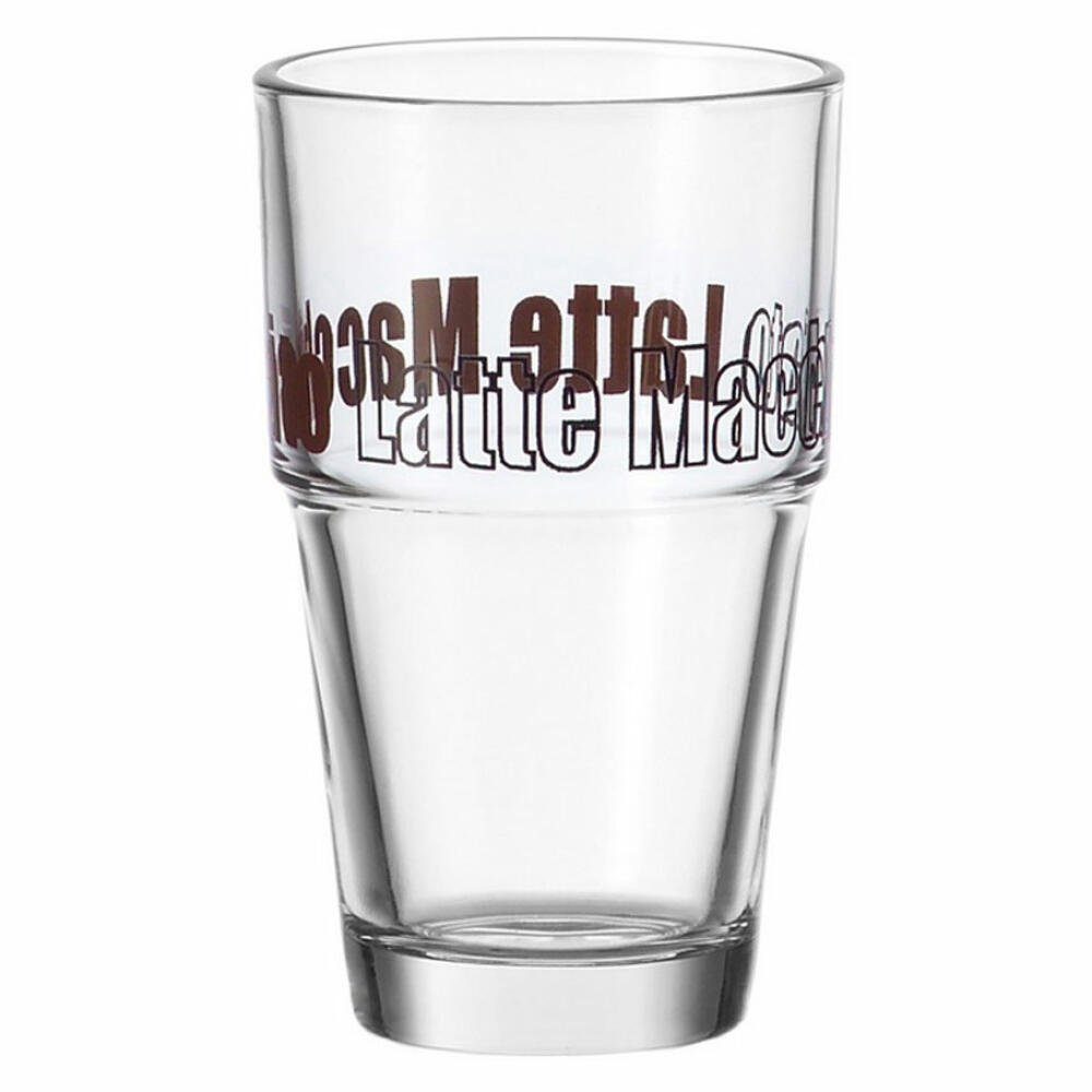 LEONARDO Latte-Macchiato-Glas Solo 400 ml, Glas