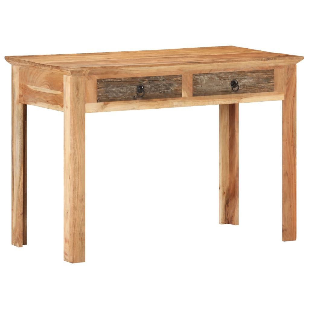 vidaXL Schreibtisch Schreibtisch 110x50x75 cm Recyceltes Massivholz