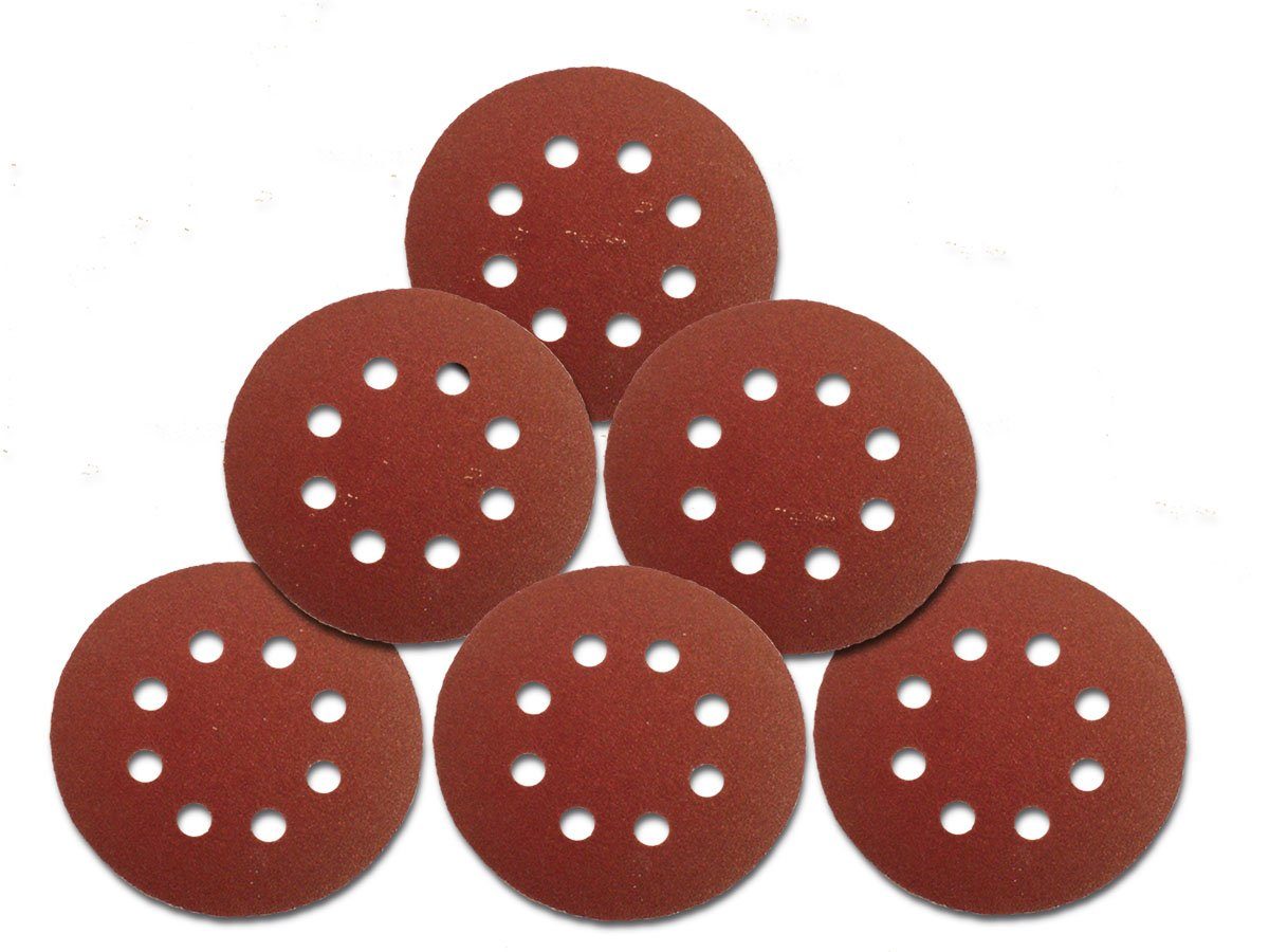 VaGo-Tools Schleifscheibe 100x Schleifscheiben Schleifpapierr 125mm P60