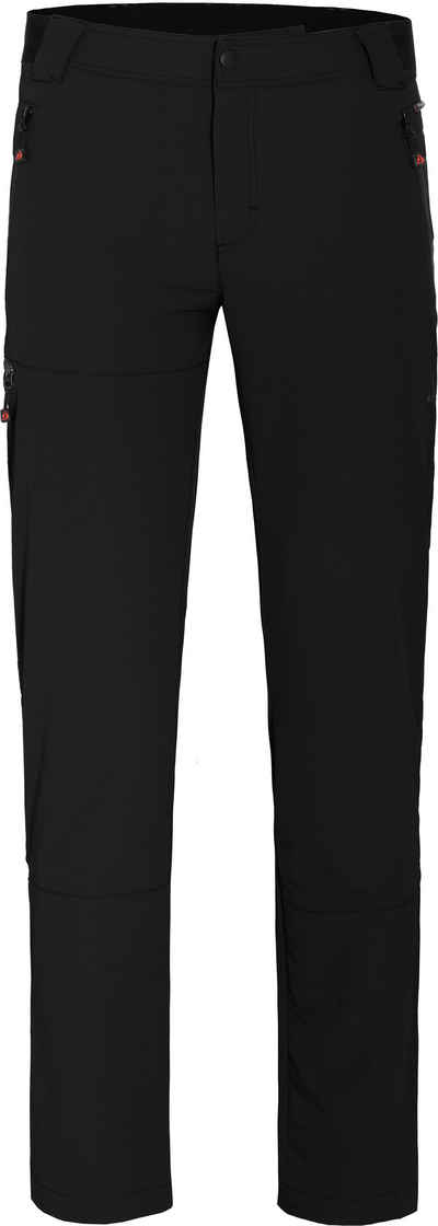 Bergson Outdoorhose ARRESÖ COMFORT (slim) Herren Wanderhose, leicht, strapazierfähig, Normalgrößen, schwarz