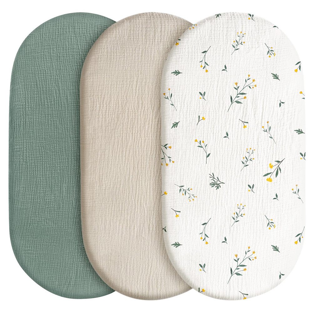 FOUORTUNATE-BEE Spannbettlaken 3er-Pack Spannbettlaken, (3 Stück), günstig online kaufen