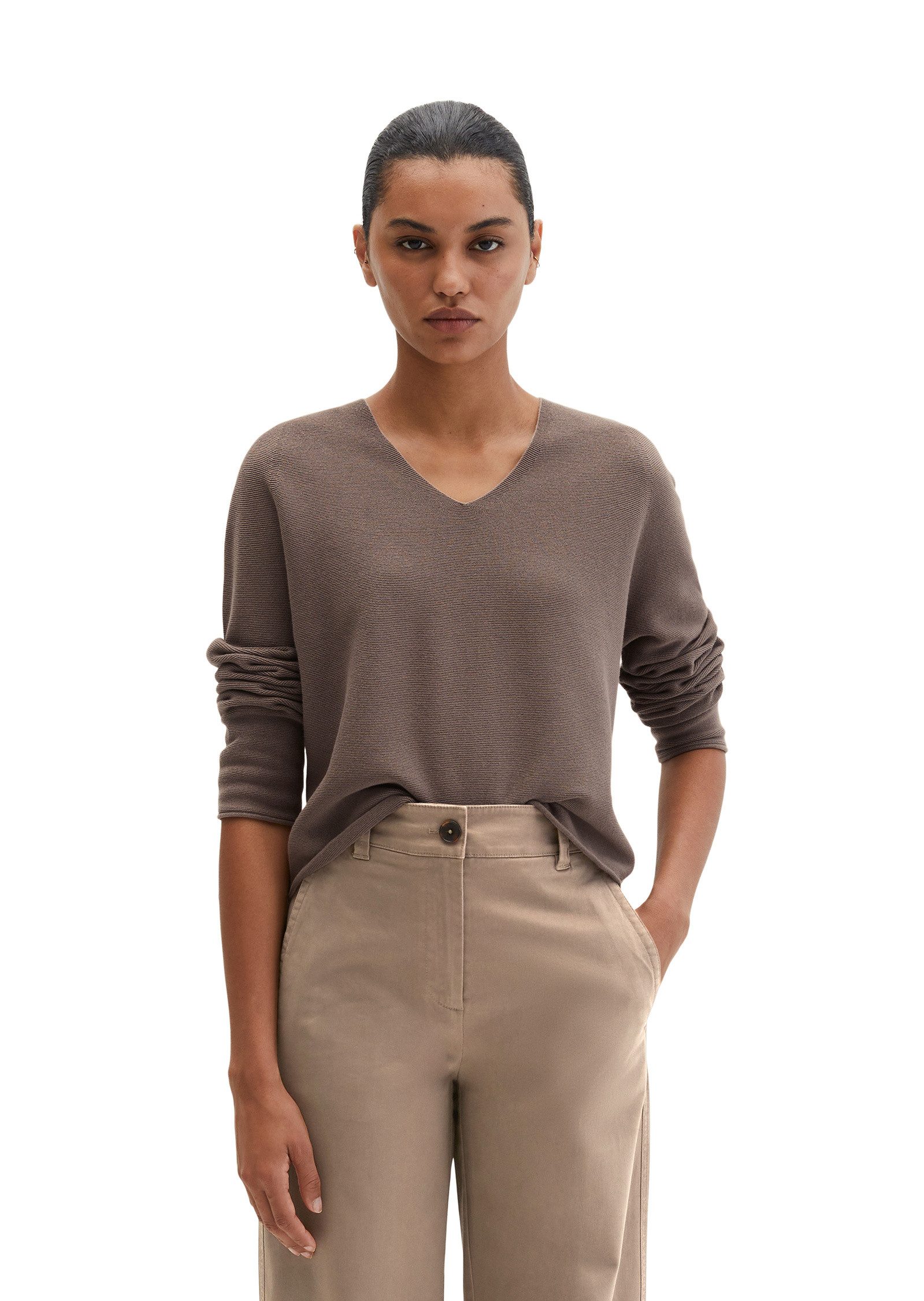 Marc O'Polo Strickpullover aus reiner Bio-Baumwolle günstig online kaufen