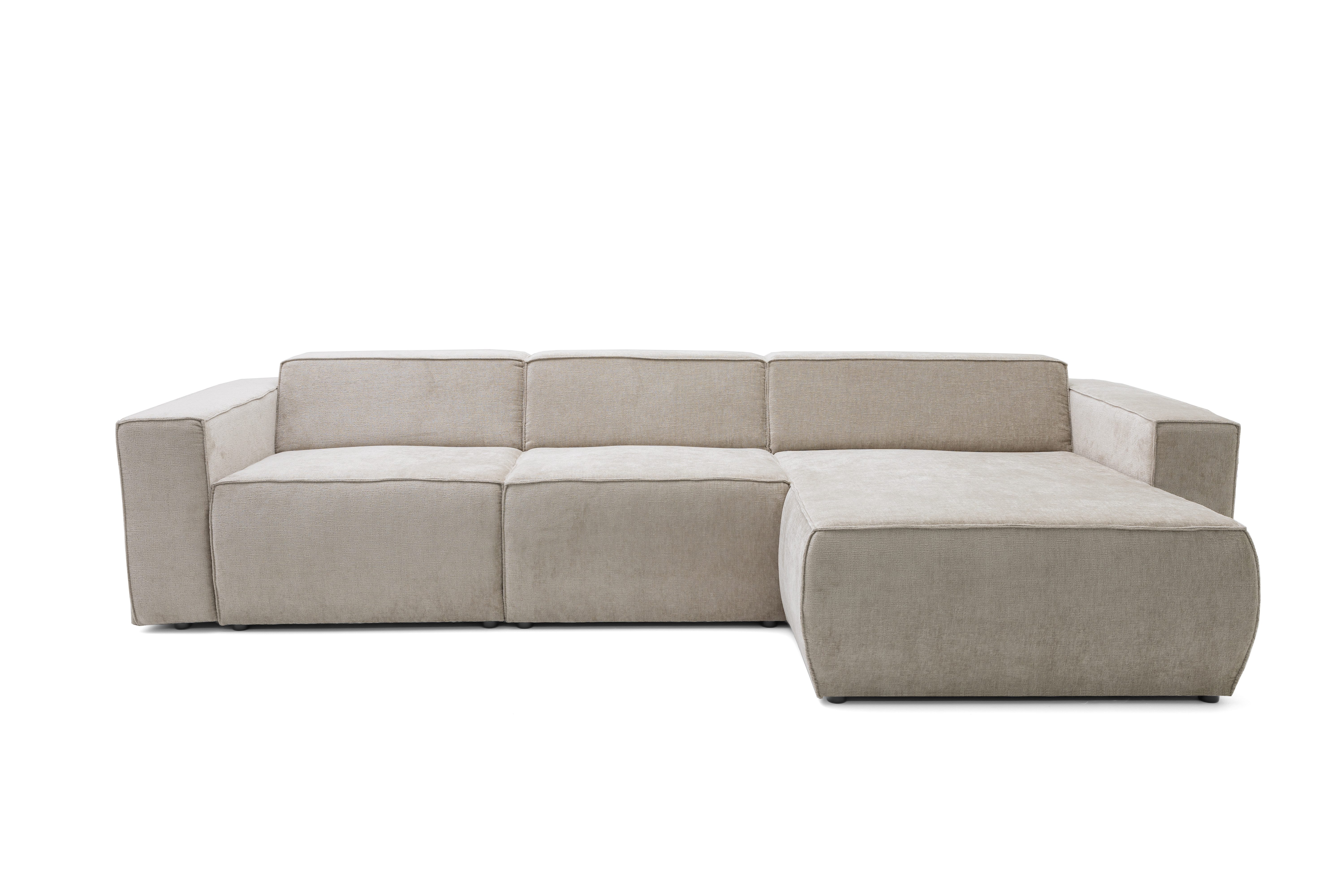 Muffo Ecksofa Modular DREAM SET 4, Ohne Schlaffunktion, HR-Schaum, Mehrzweckmöbel