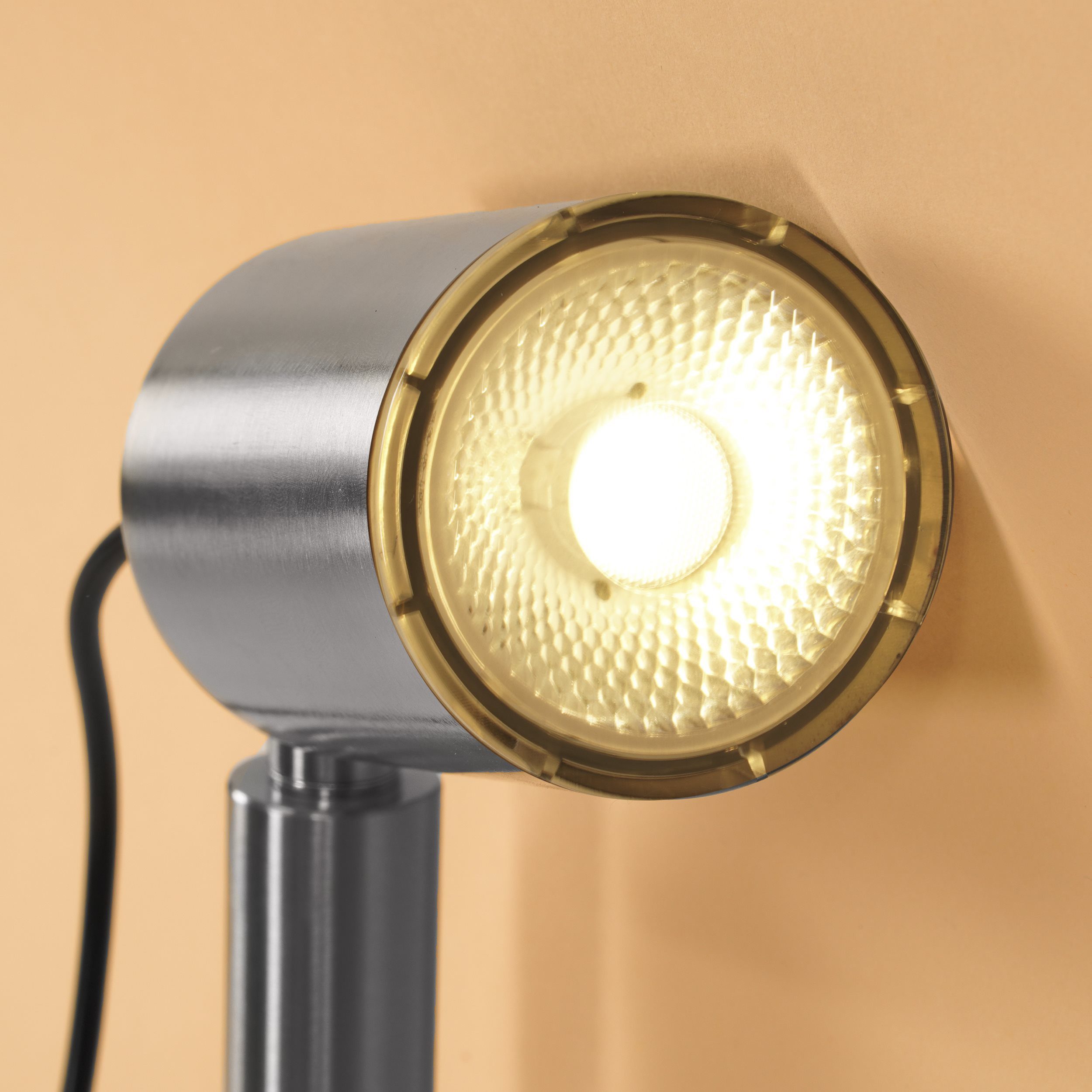 esotec LED Gartenstrahler 3er Set Solarstrahler POWER TRIO, Duo Color 3000K 6000K outdoor 102705, LED fest integriert