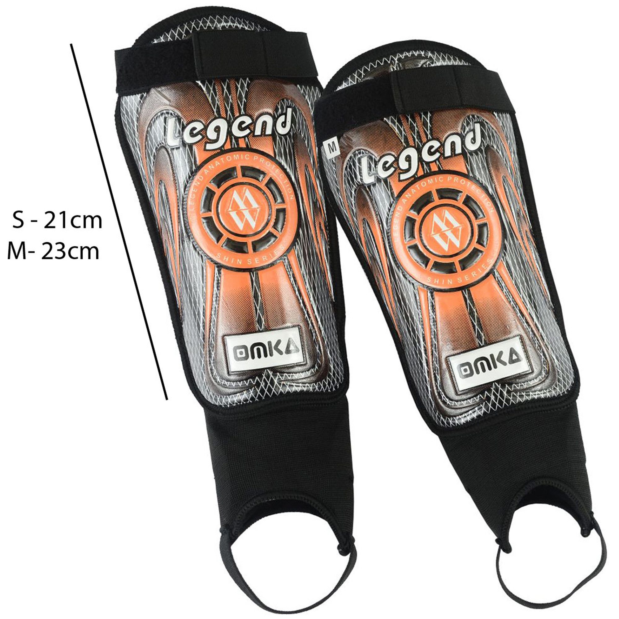 OMKA Fußball Schienbeinschoner OK400, Shinguard Schienbeinschoner Fußball-Schützer – Bild 3 von 5