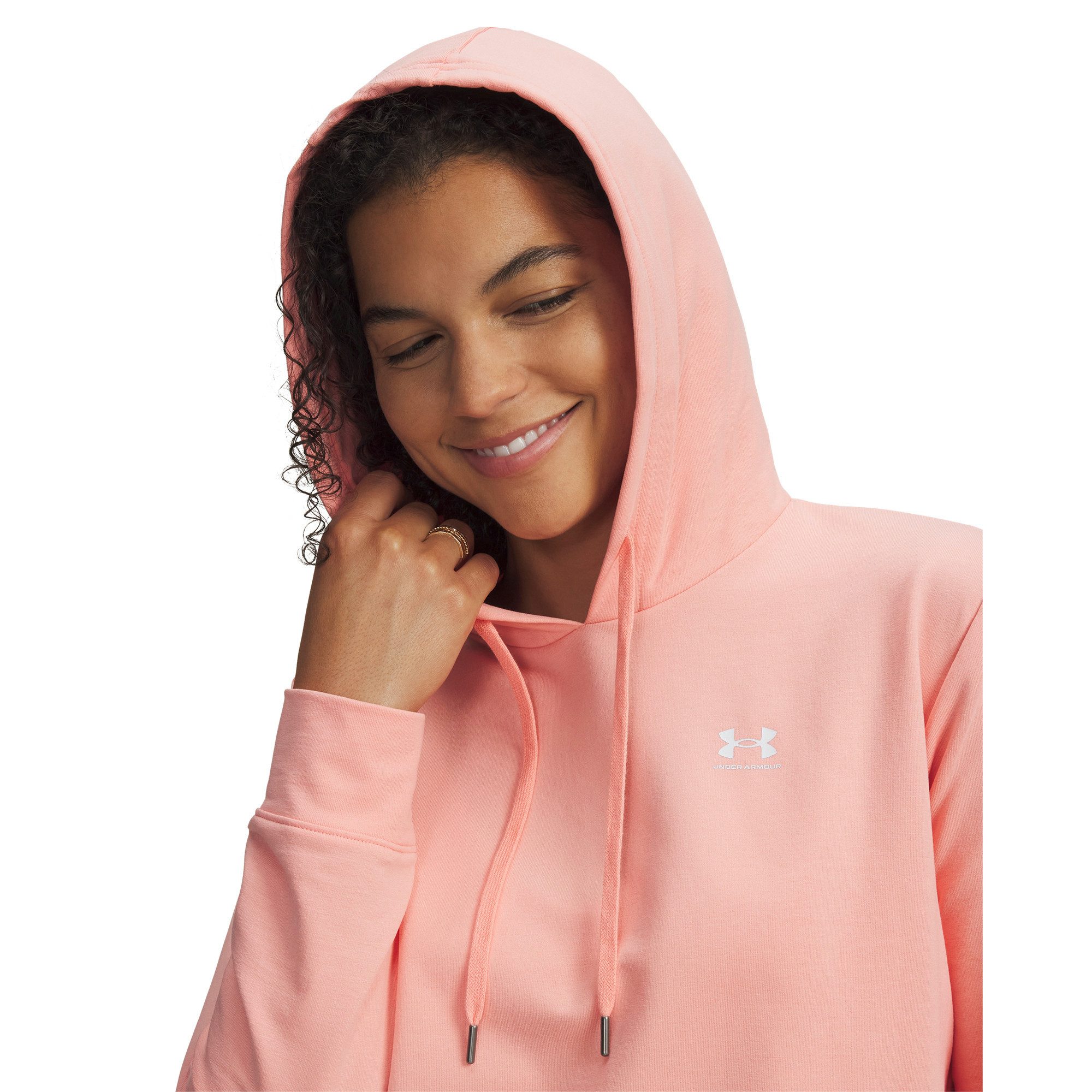 Under Armour® Kapuzenpullover Under Armour Damen Kapuzenpullover Sport Terry Hoodie 6011015