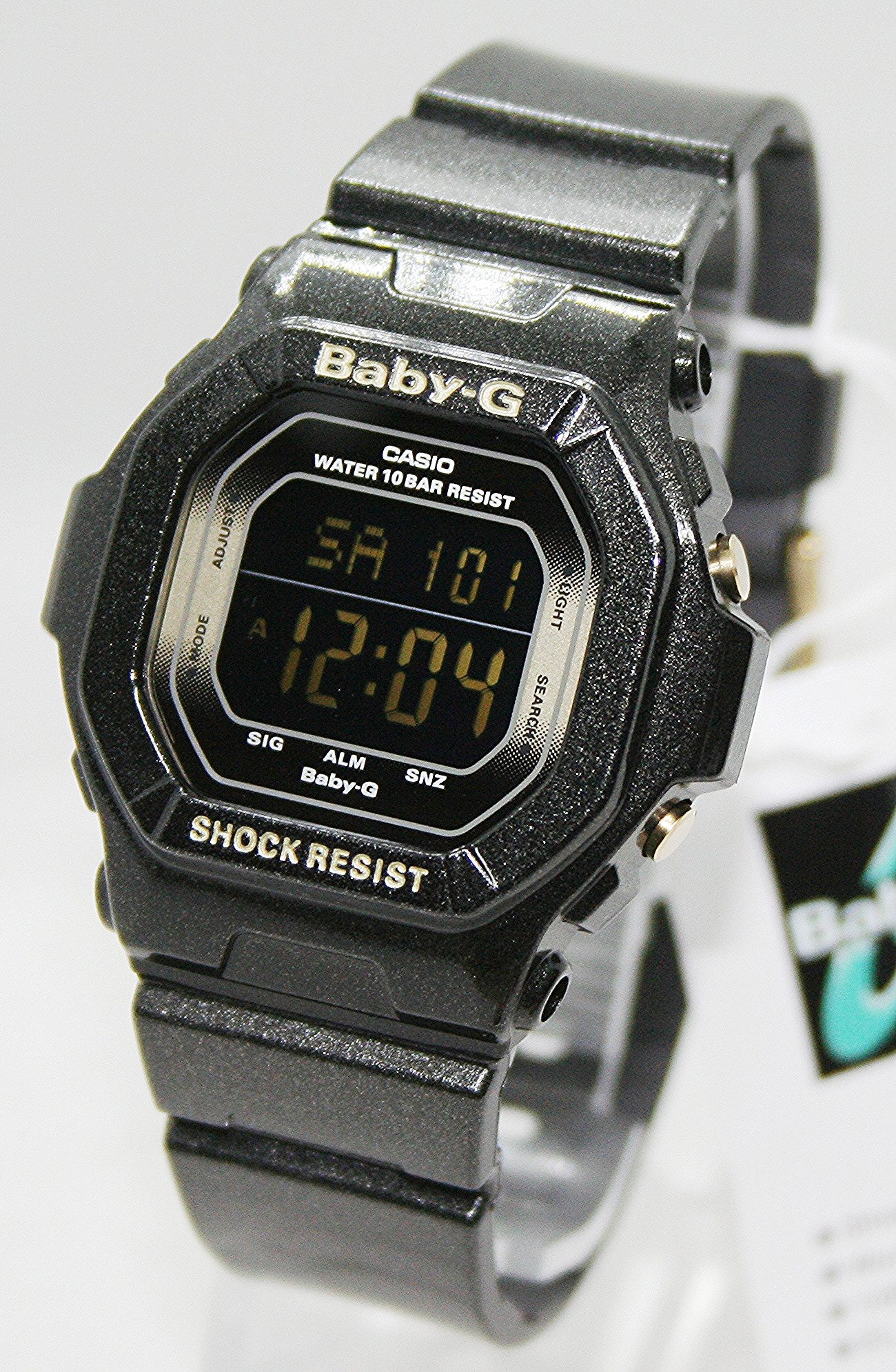 CASIO BABY-G Digitaluhr Casio Baby G BG-5605SA-1ER Black, (1-tlg)