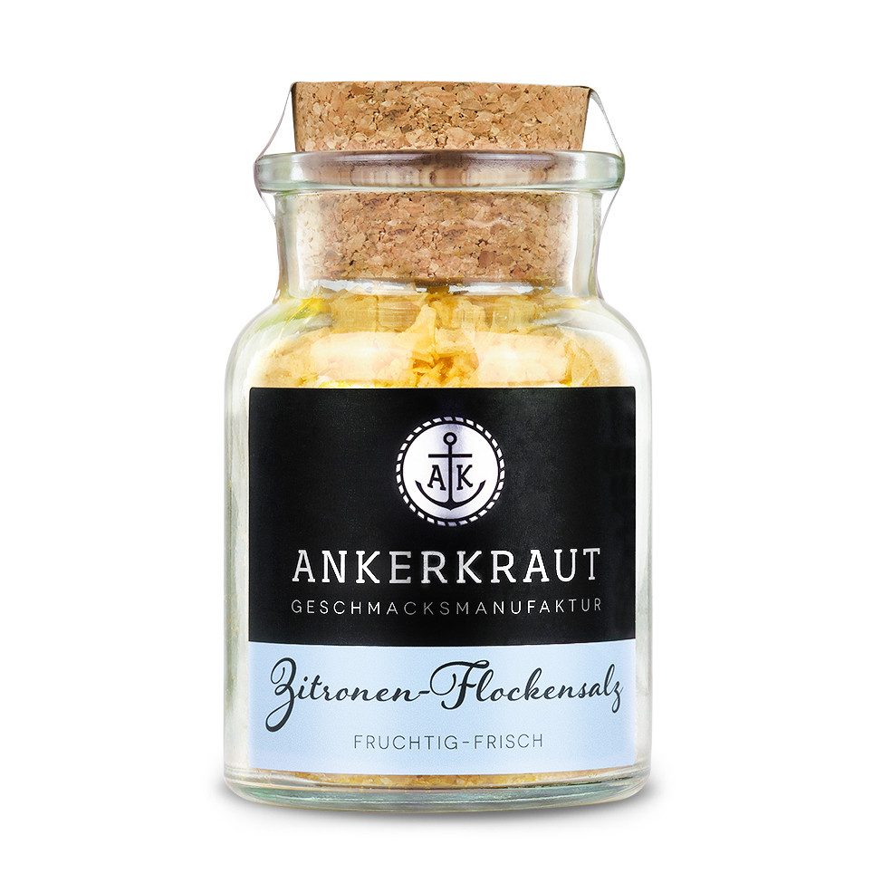 Ankerkraut Gewürz Zitronen-Flockensalz, Ankerkraut Zitronen-Flockensalz - Salz