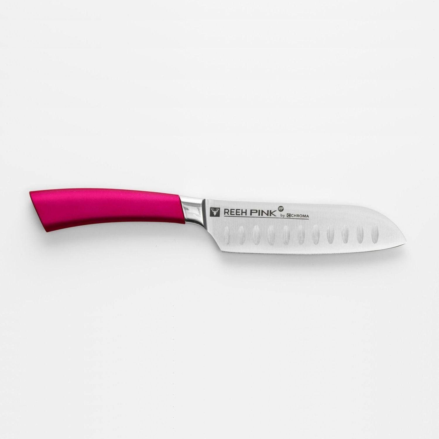 CHROMA Santokumesser Reeh Pink Kleines Santoku 12 cm