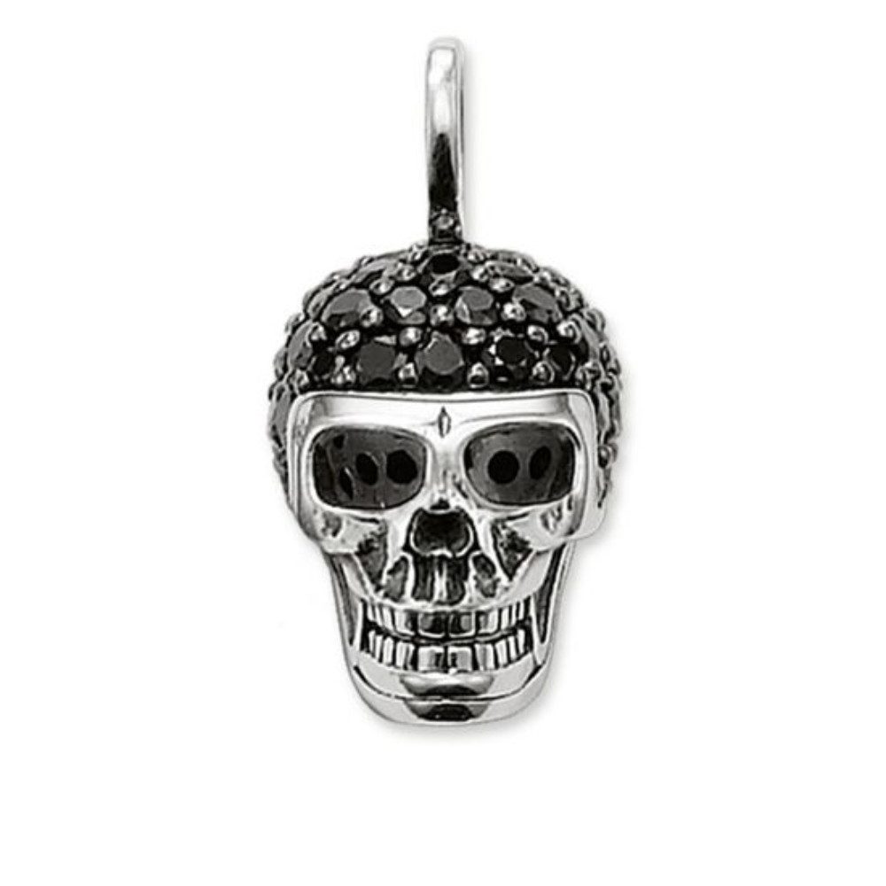THOMAS SABO Kettenanhänger PE480-051-11, Anhänger mit Öse Totenkopf