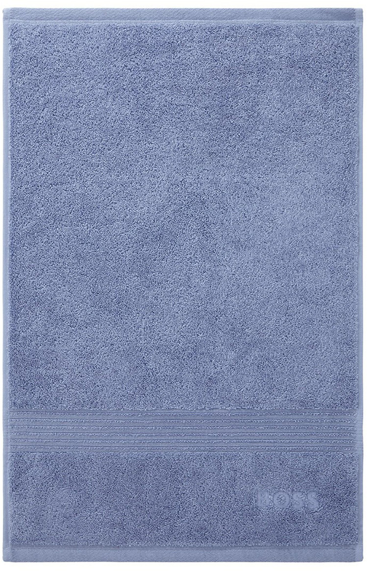 BOSS Home Gästehandtuch LOFT, Frottier (1-St), mit Label-Applikationen, BOSS Stickerei