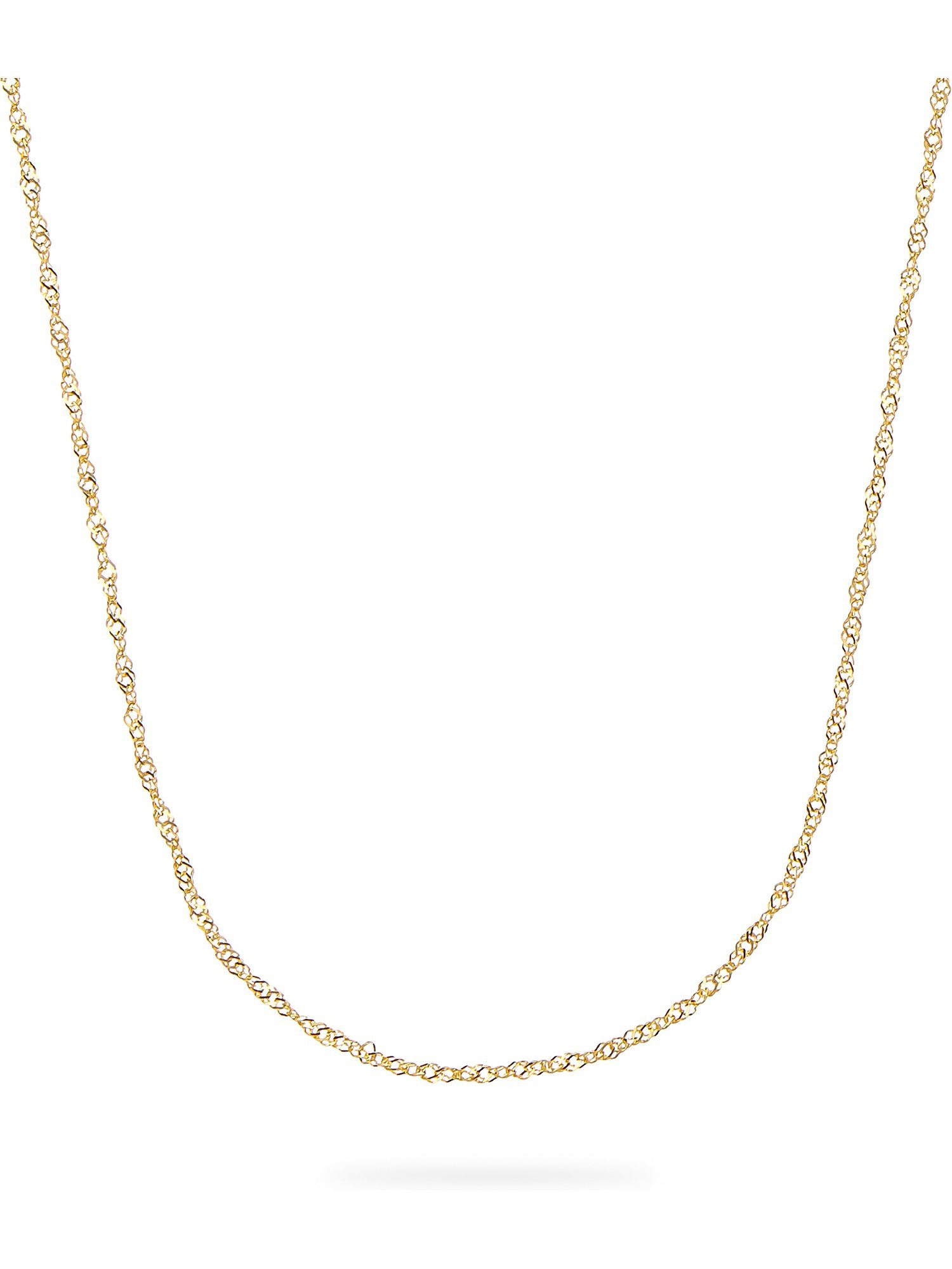 FAVS Collier FAVS Damen-Kette 375er Gelbgold