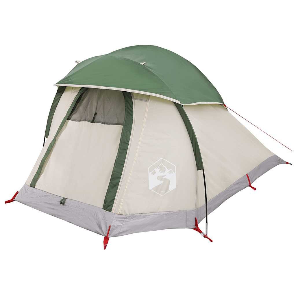 vidaXL Kuppelzelt Kuppel-Campingzelt 1 Person Grün Wasserdicht, (1 tlg)