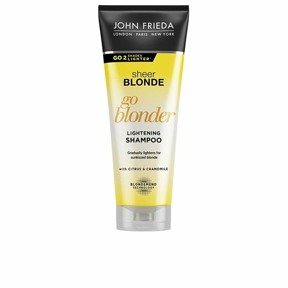 John Frieda Haarshampoo Sheer Blonde Go Blonder Aufhellendes Shampoo 250ml