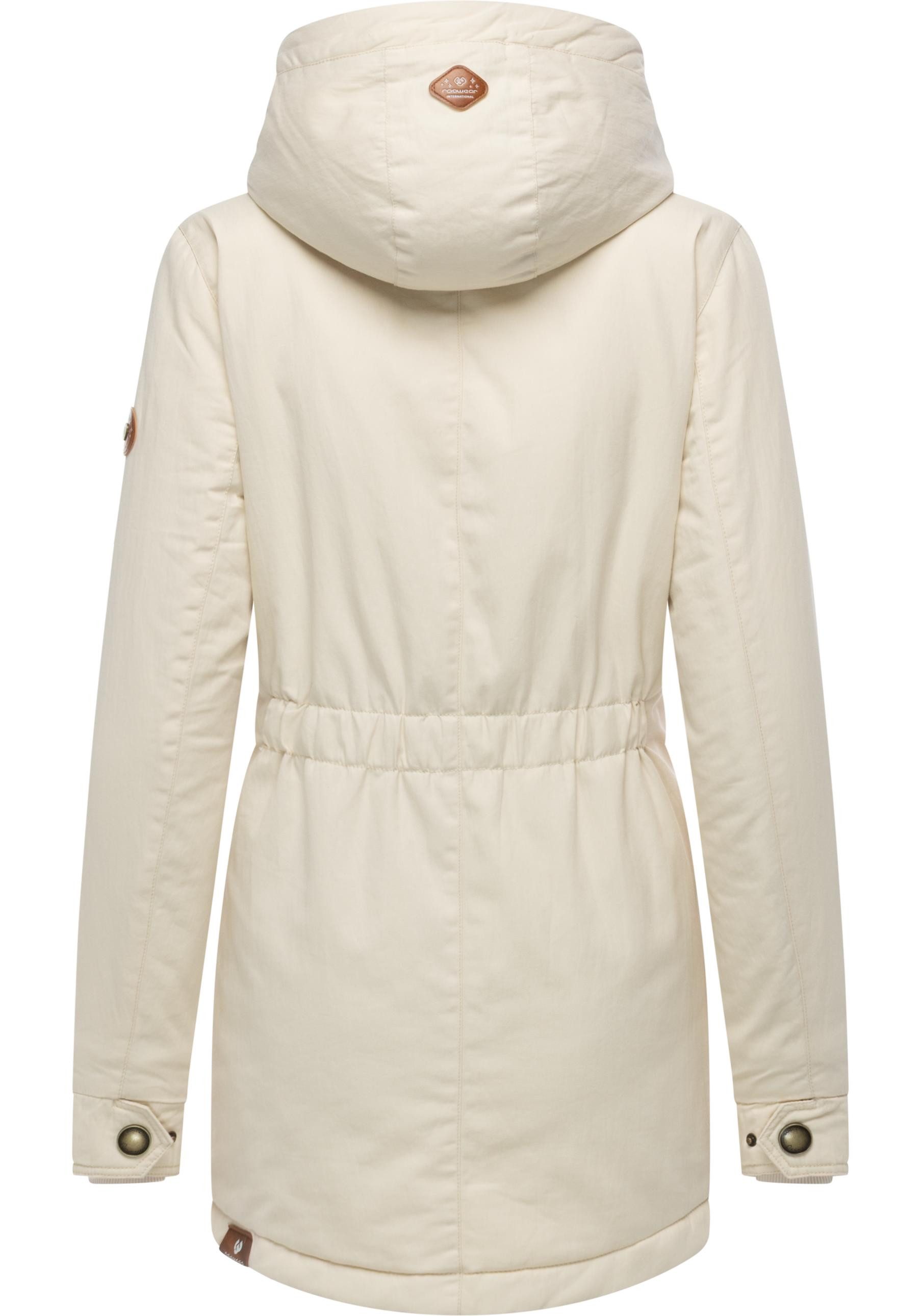 Ragwear Winterjacke Monadena Parka YOUMODO Warmer Kurzmantel mit Kapuze