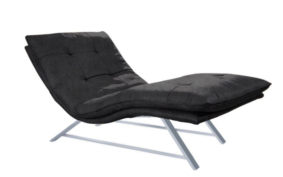 W.SCHILLIG Relaxliege daily dreams, in Waffelkissen-Optik, wahlweise mit Motor, Kufengestell, in 2 Breiten