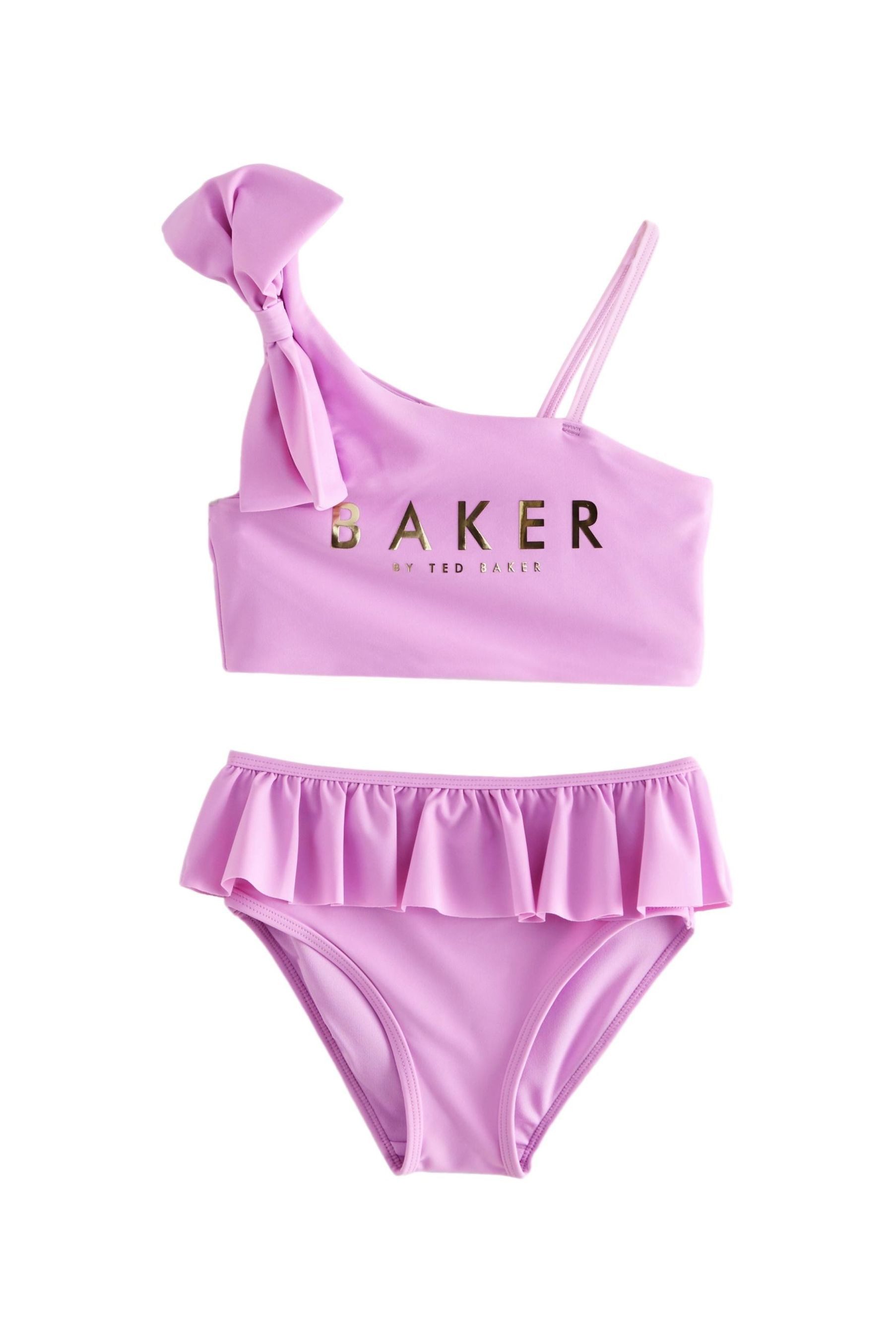 Bustier-Bikini Baker by Ted Baker Bikini mit Rüschen und Schleife