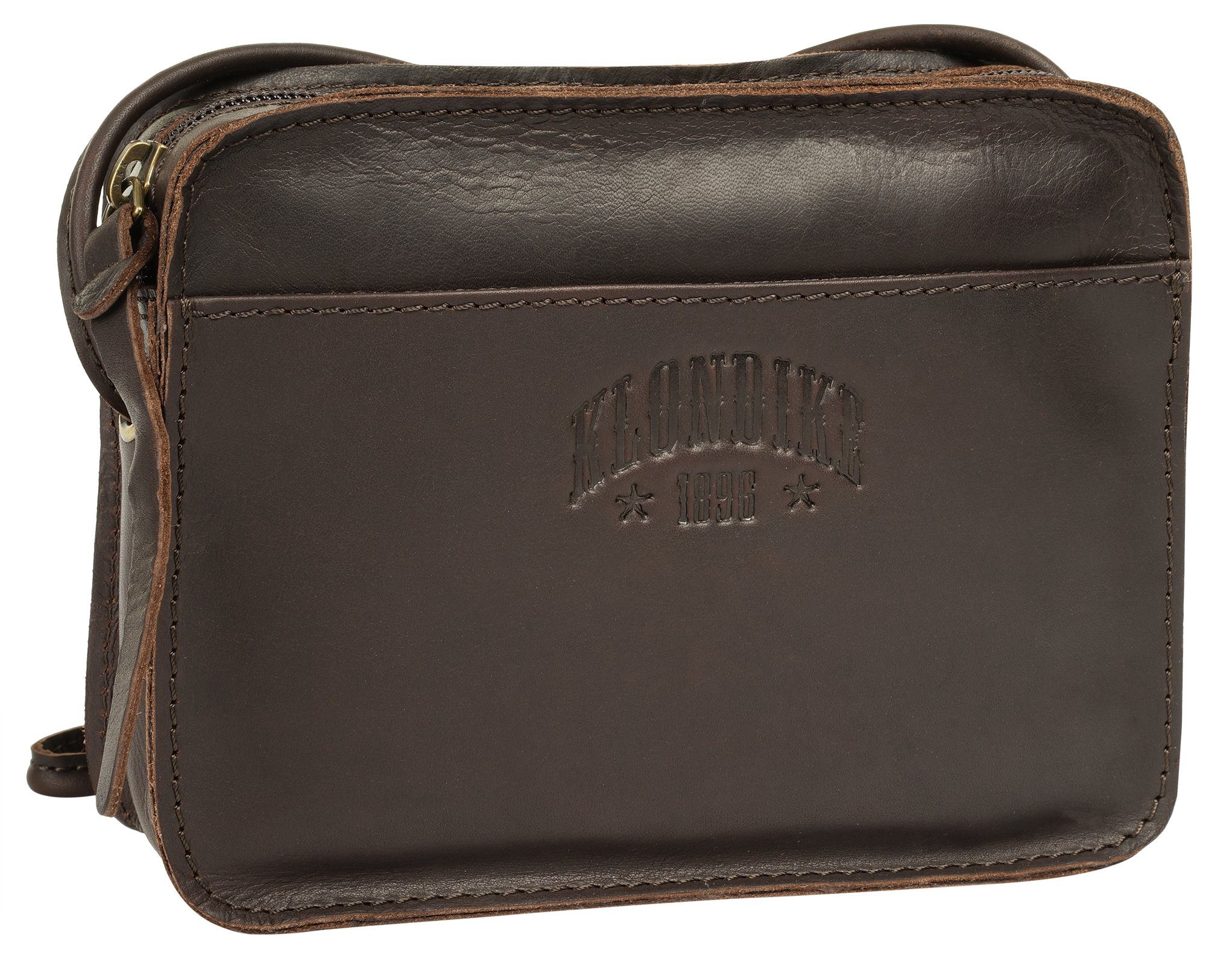 Klondike 1896 Umhängetasche, echt Leder