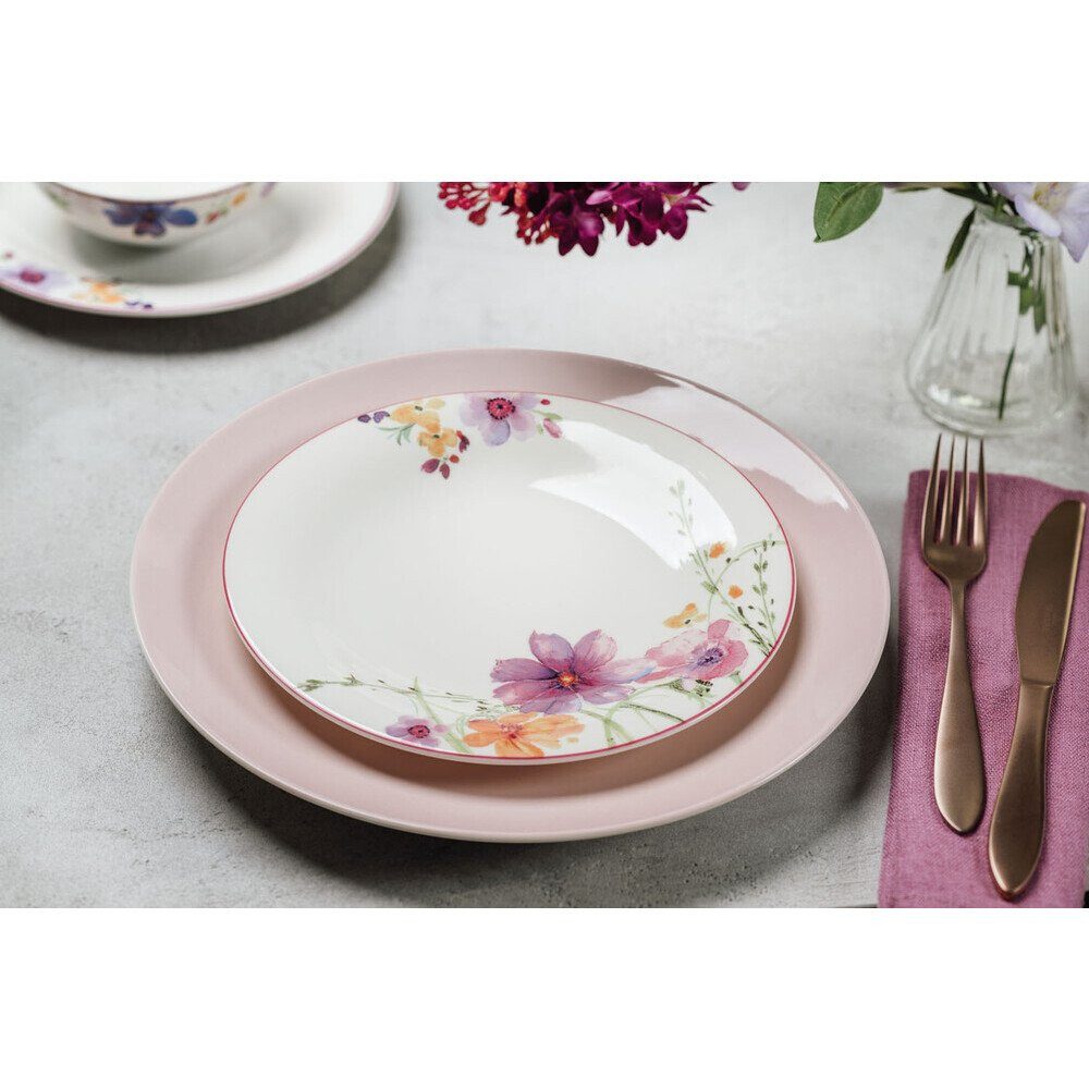 Villeroy & Boch Frühstücksteller Frühstücksteller 22 cm Mariefleur Basic Neu, (1 St), Frühstücksteller, Ø21,5cm, Premium Porcelain, mehrfarbig – Bild 4 von 4