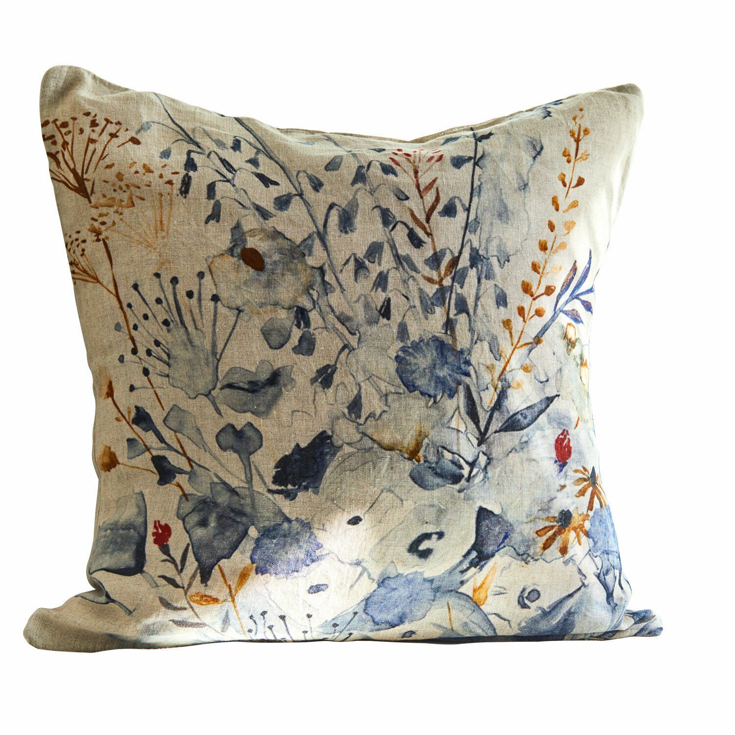 Kissenhülle Kissenhülle Carroll blau/beige